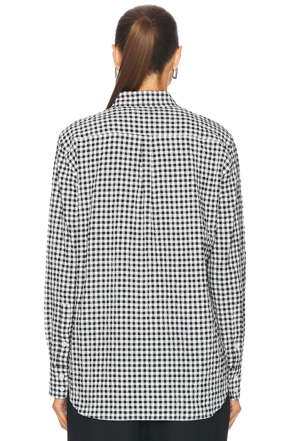 Long Sleeve Button Up Top - 4