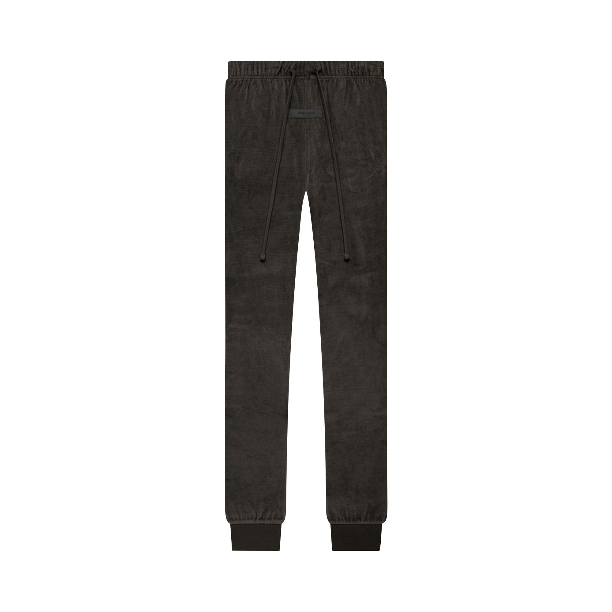 Fear of God Essentials Velour Pant 'Off Black' - 1