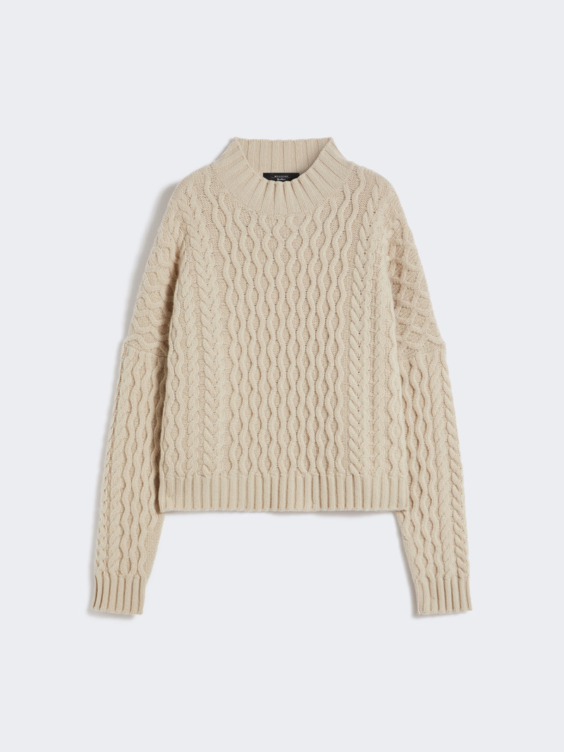 YARD Boxy-fit wool knit jumper 1