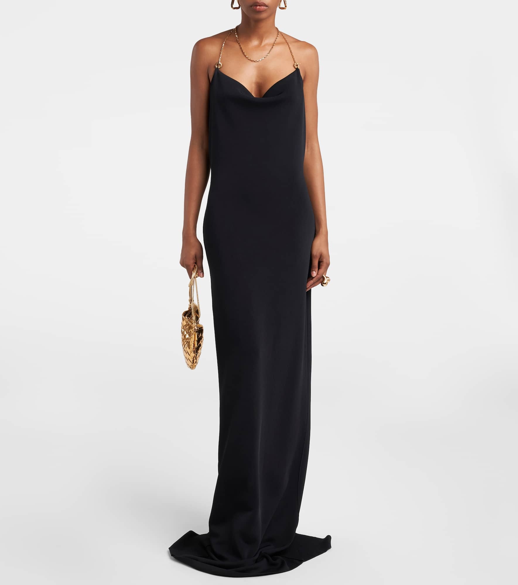 Chain-detail gown - 2