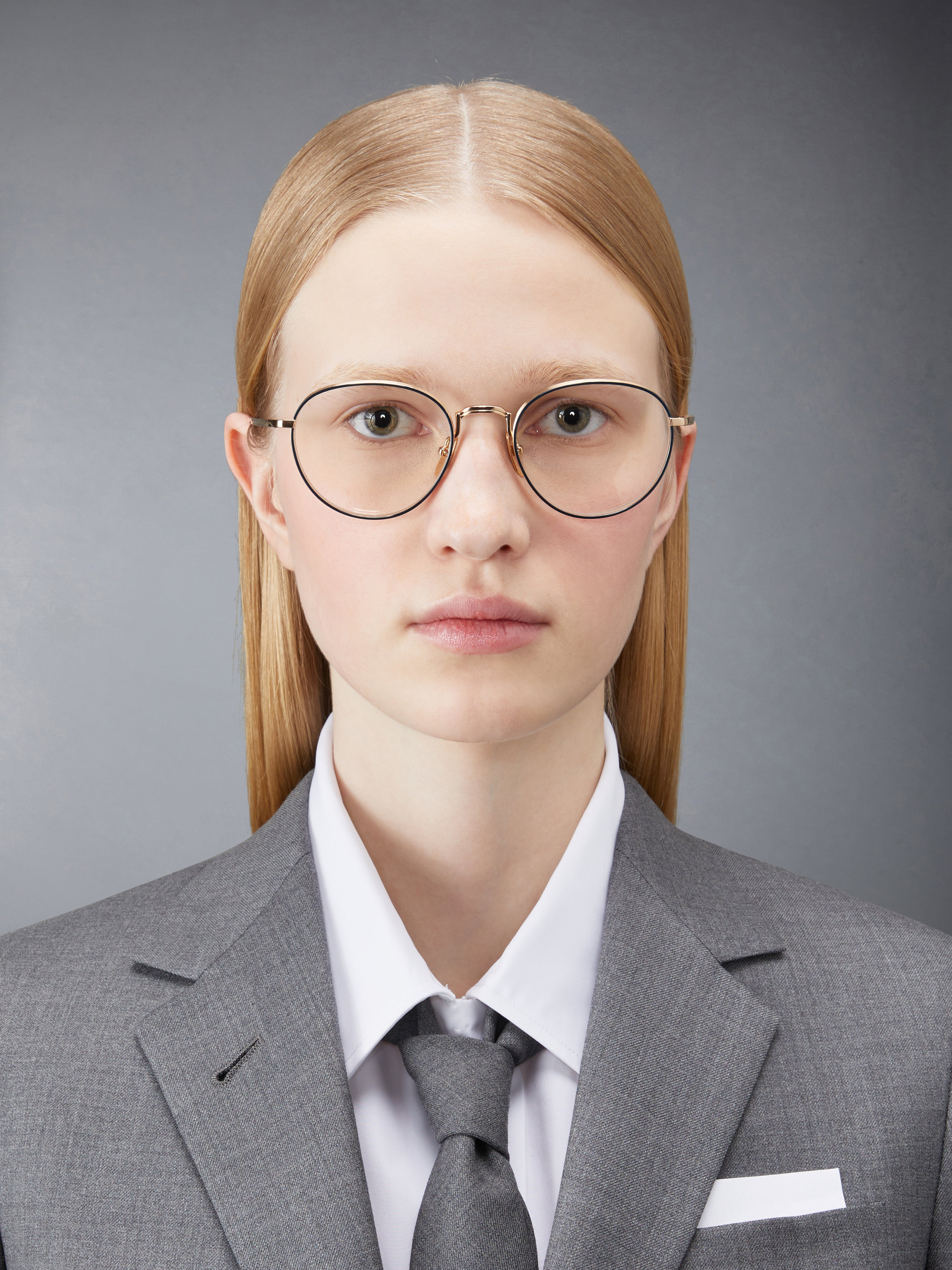 TITANIUM ROUND EYEGLASSES - 2