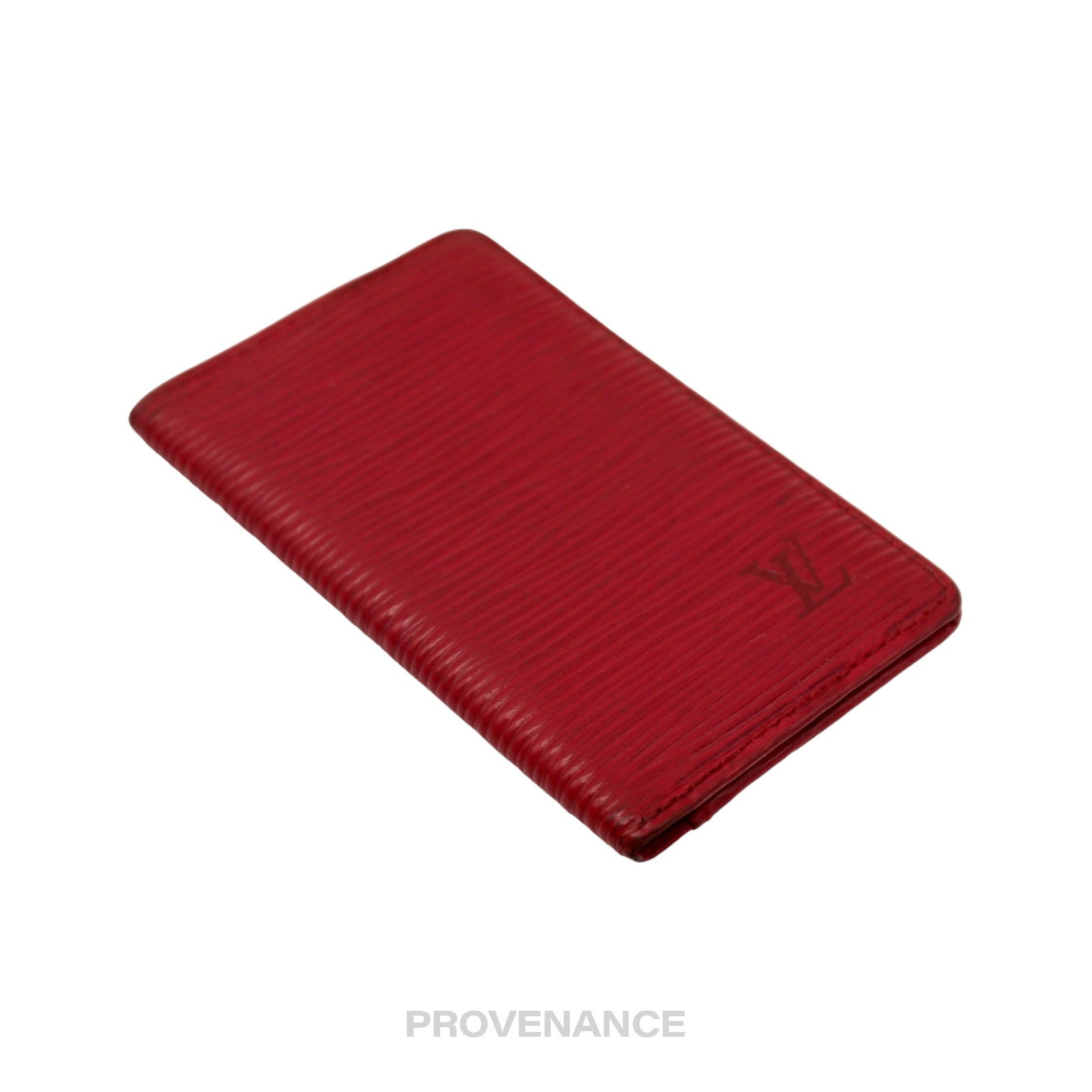 Louis Vuitton Pocket Organizer Wallet - Red Epi Leather - 4