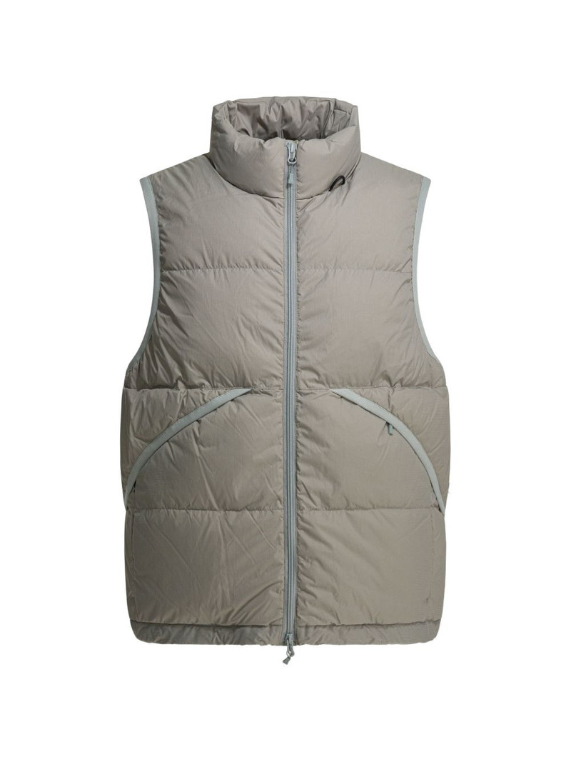 zip-up padded gilet 1