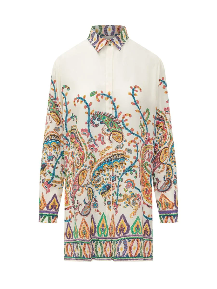 Etro Printed Loose Fit Shirt - 1