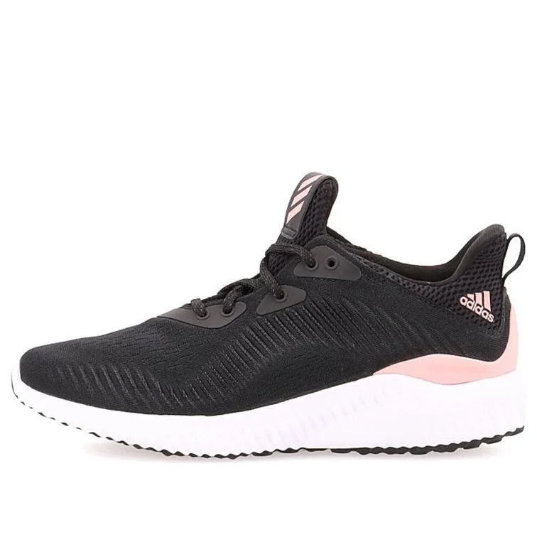 (WMNS) adidas Alphabounce 1 'Black White Pink' FW4858 - 1