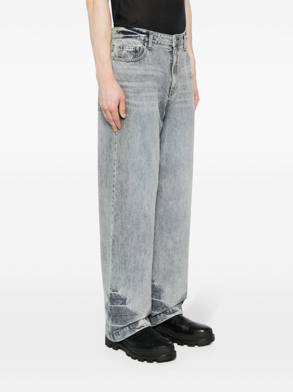 straight-leg jeans - 3