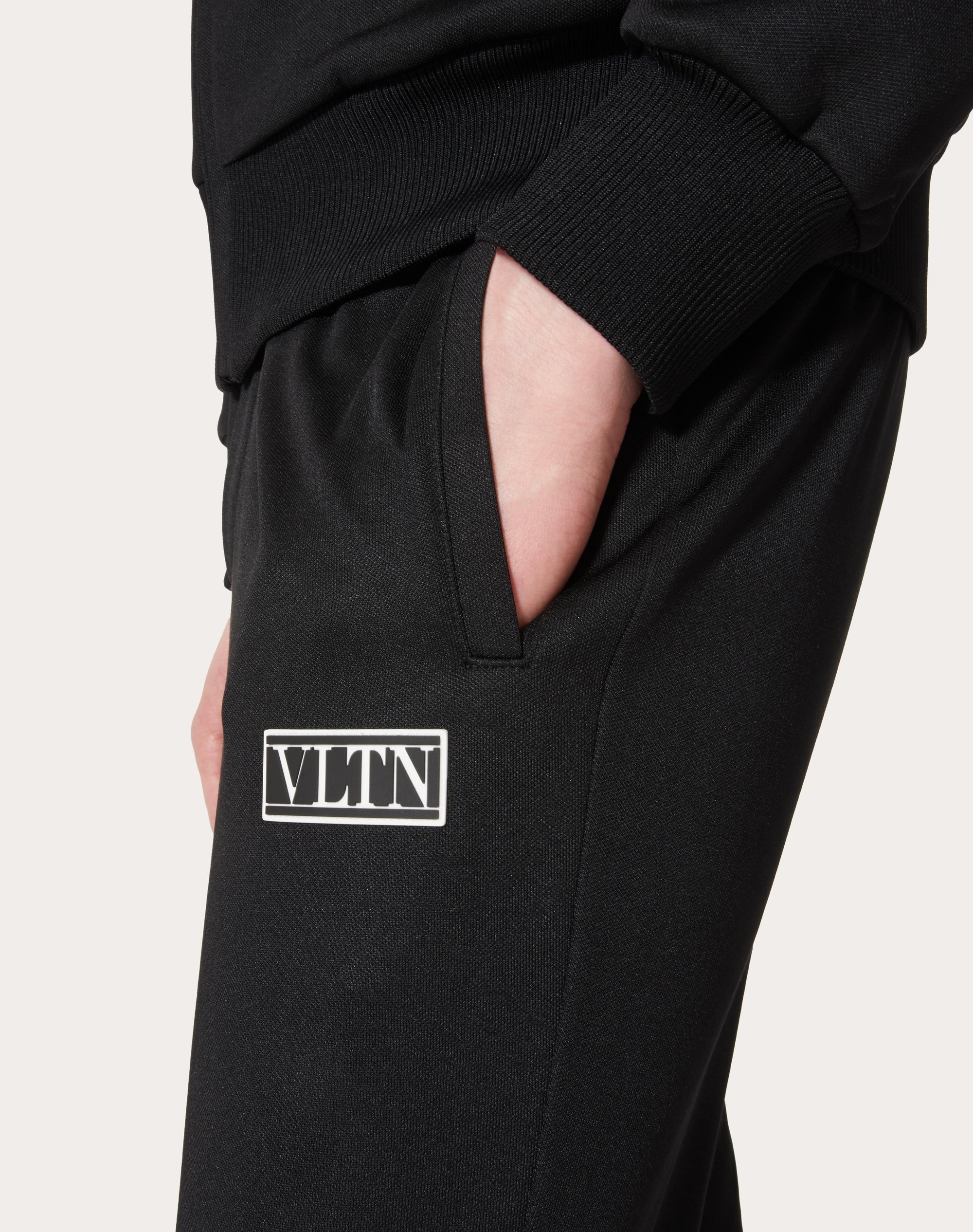 TECHNICAL COTTON VLTN TAG PANTS - 5