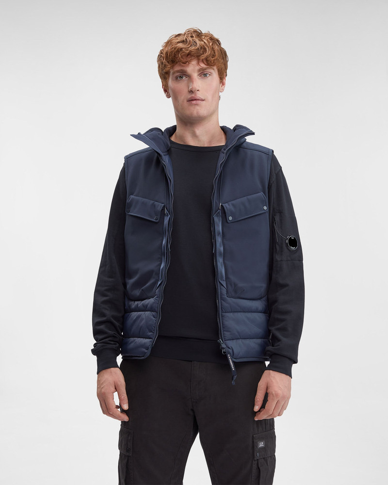 C.P. Company C.P. Shell-R Mixed Goggle Vest outlook