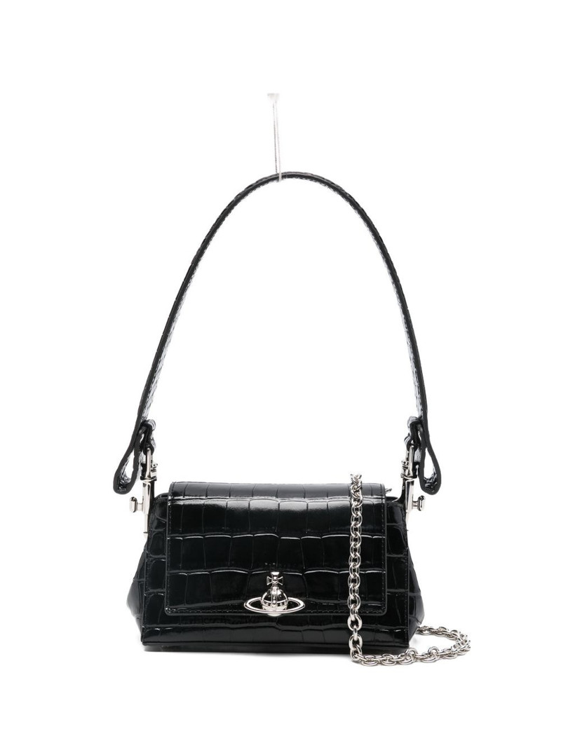 small Hazel logo shoulder bag 1