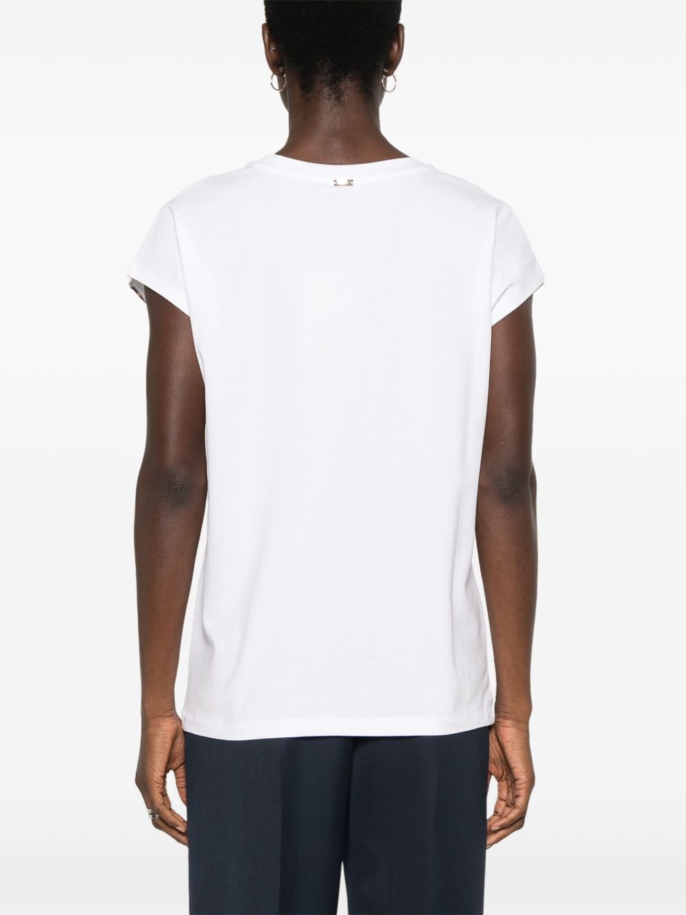 carabiner-print T-shirt - 4