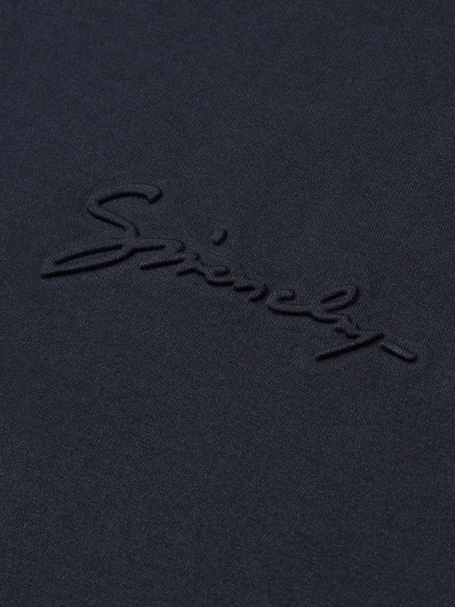 Logo-Embossed Cotton-Jersey T-Shirt - 5