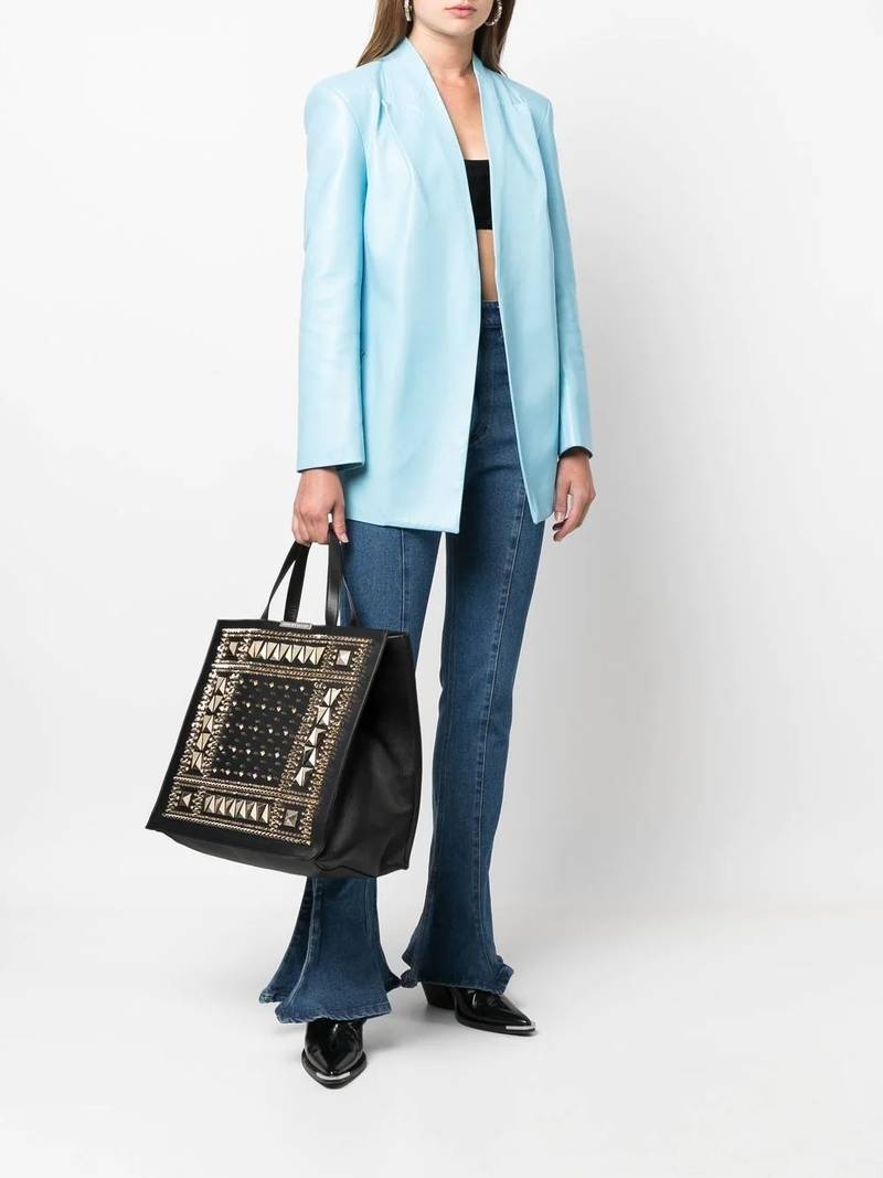 PHILIPP PLEIN studded tote bag outlook