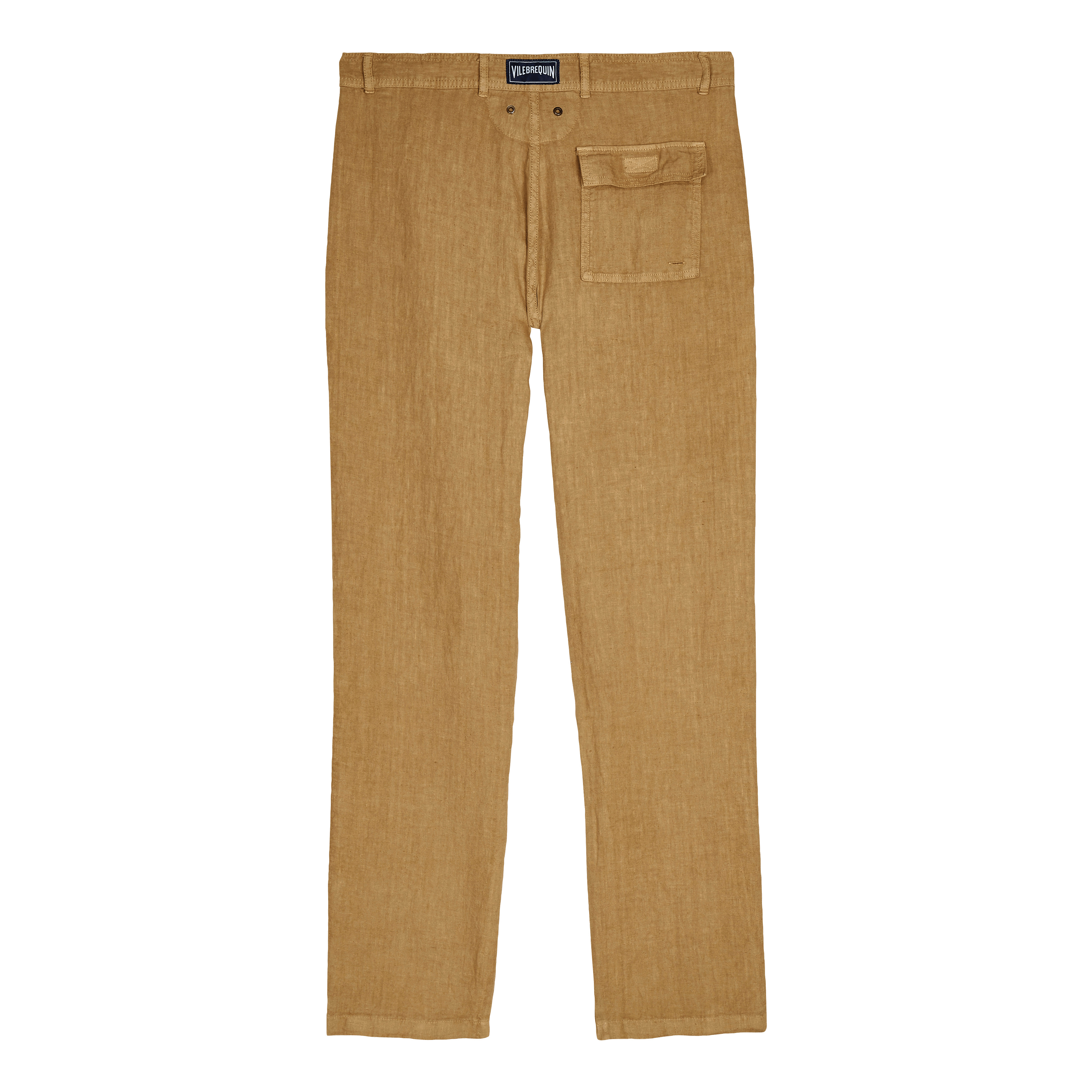 Men Linen Pants Natural Dye - 2