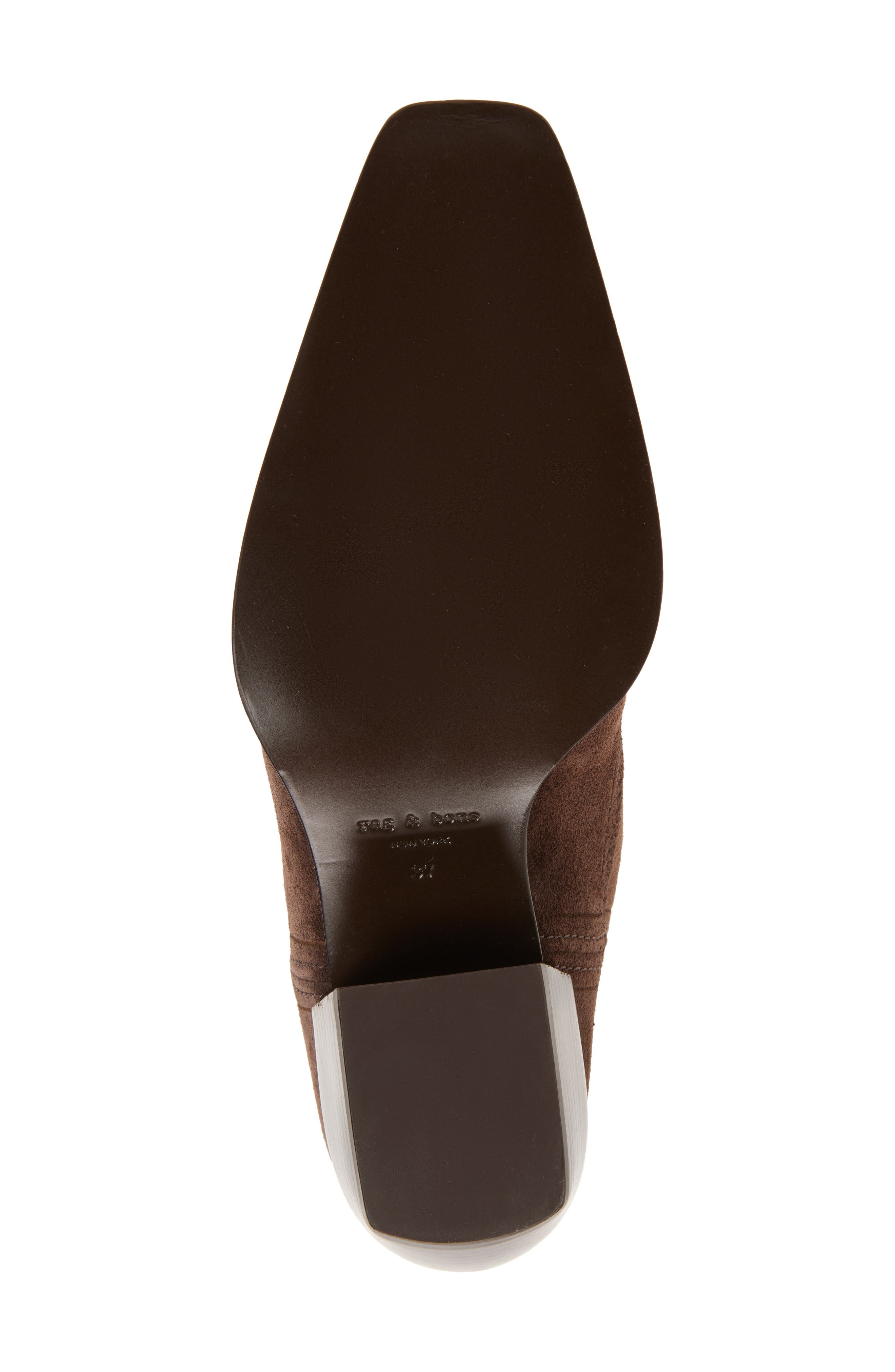 rag & bone Joni Western Boot in Brown at Nordstrom - 6