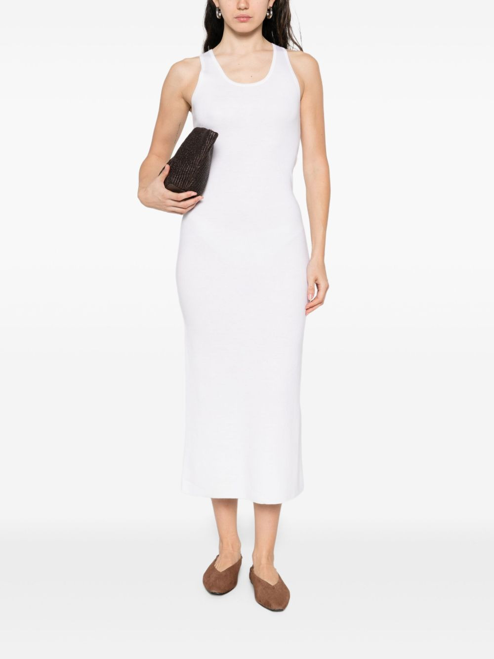 sleeveless midi dress - 2