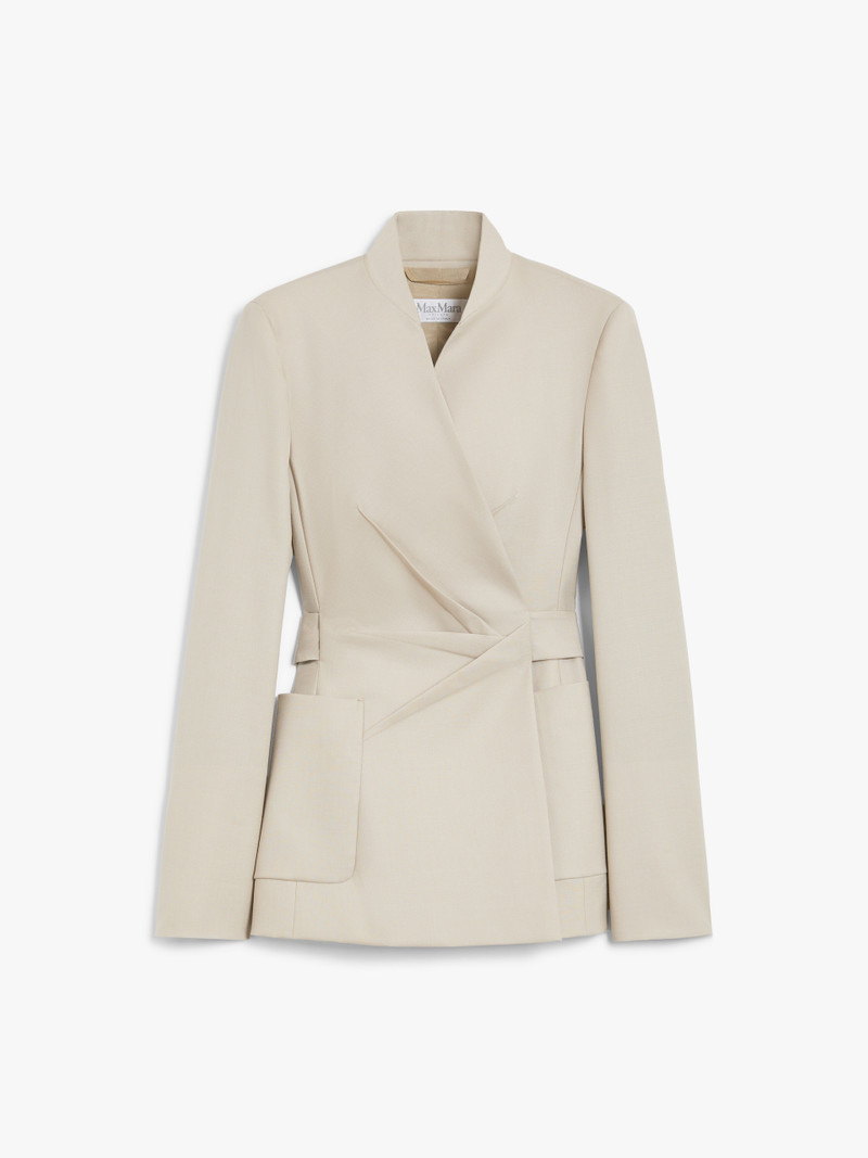 NEREO Wool, mohair and silk blazer - 1