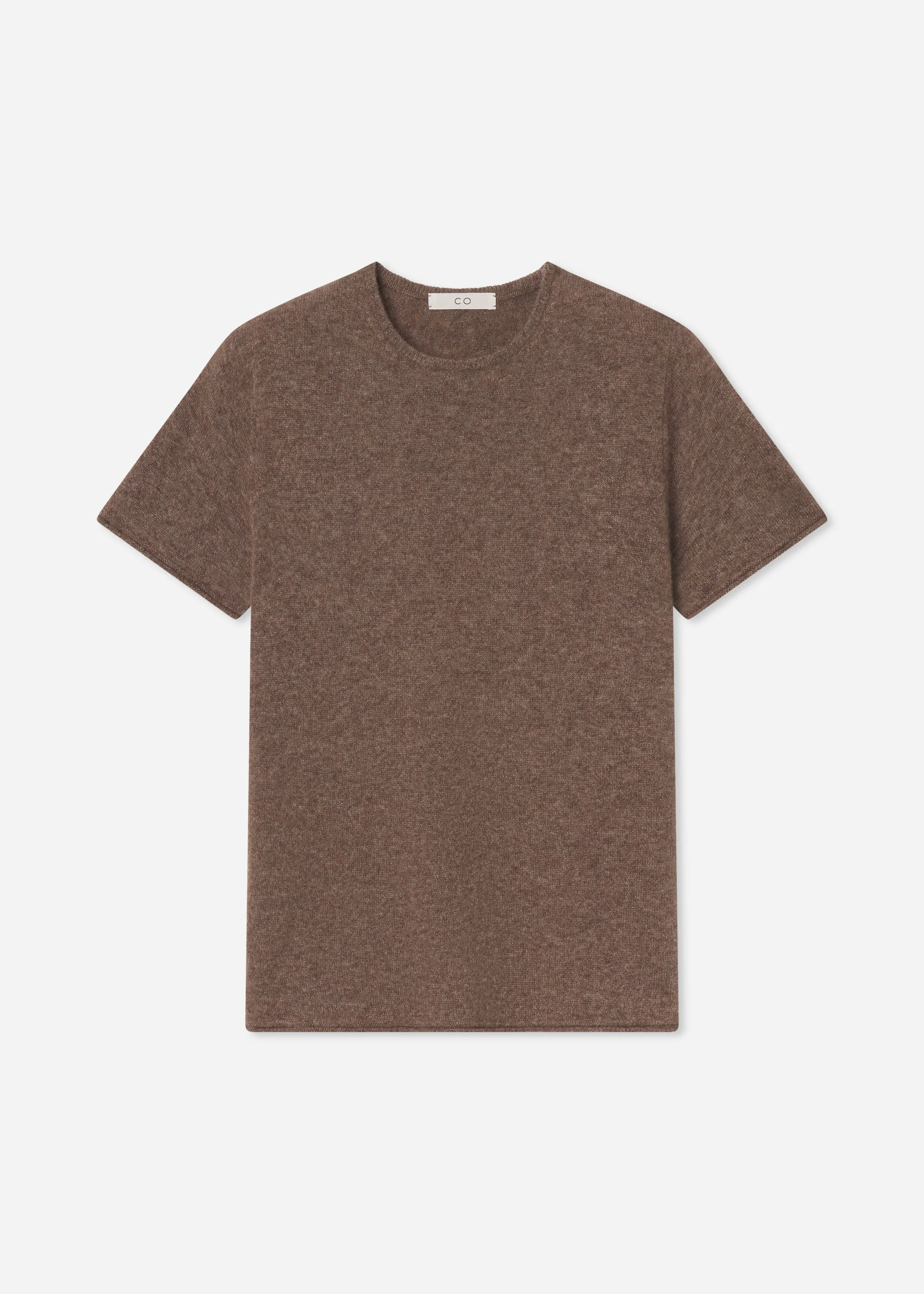 Short Sleeve T-Shirt in Cashmere Silk - 1