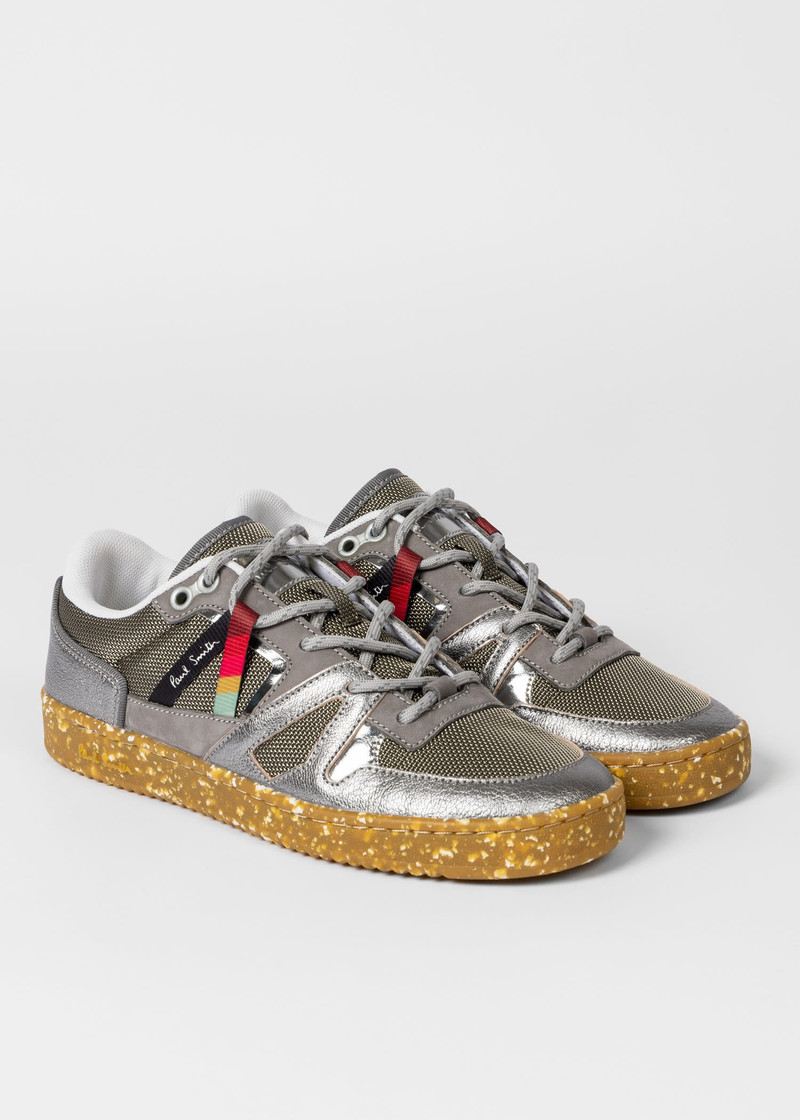 Silver 'Damia' Trainers 3