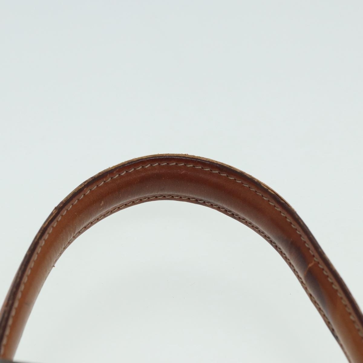 CELINE Macadam Canvas Hand Bag Pvc Leather Brown - 14
