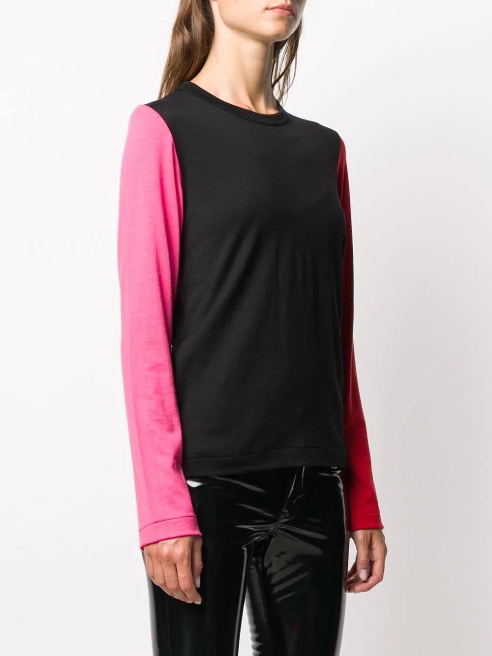 colour block jumper - 3