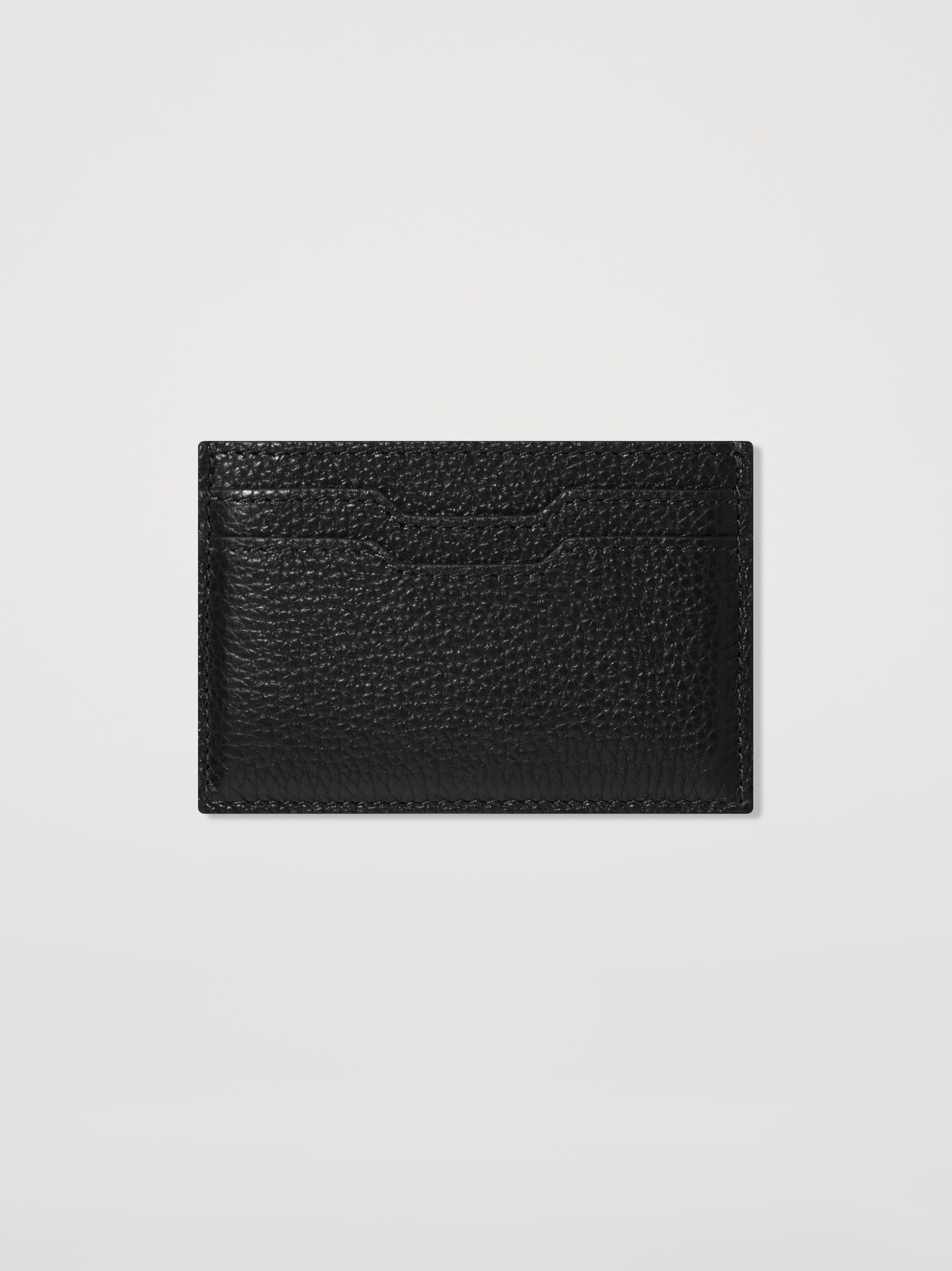 ICONIC EMBOSSED LEATHER CARD HOLDER - 2