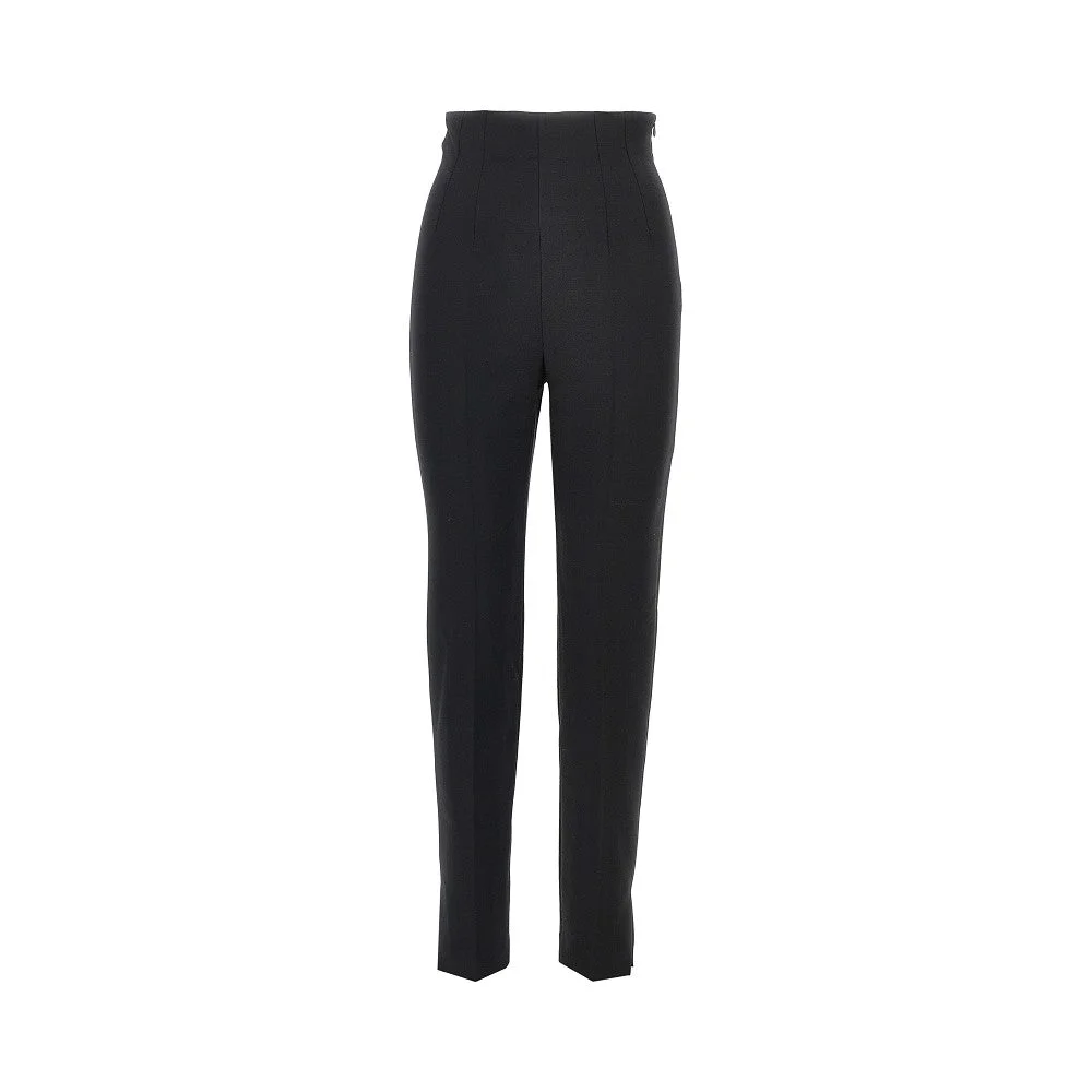 STRETCH CREPE SLIM FIT PANTS - 1