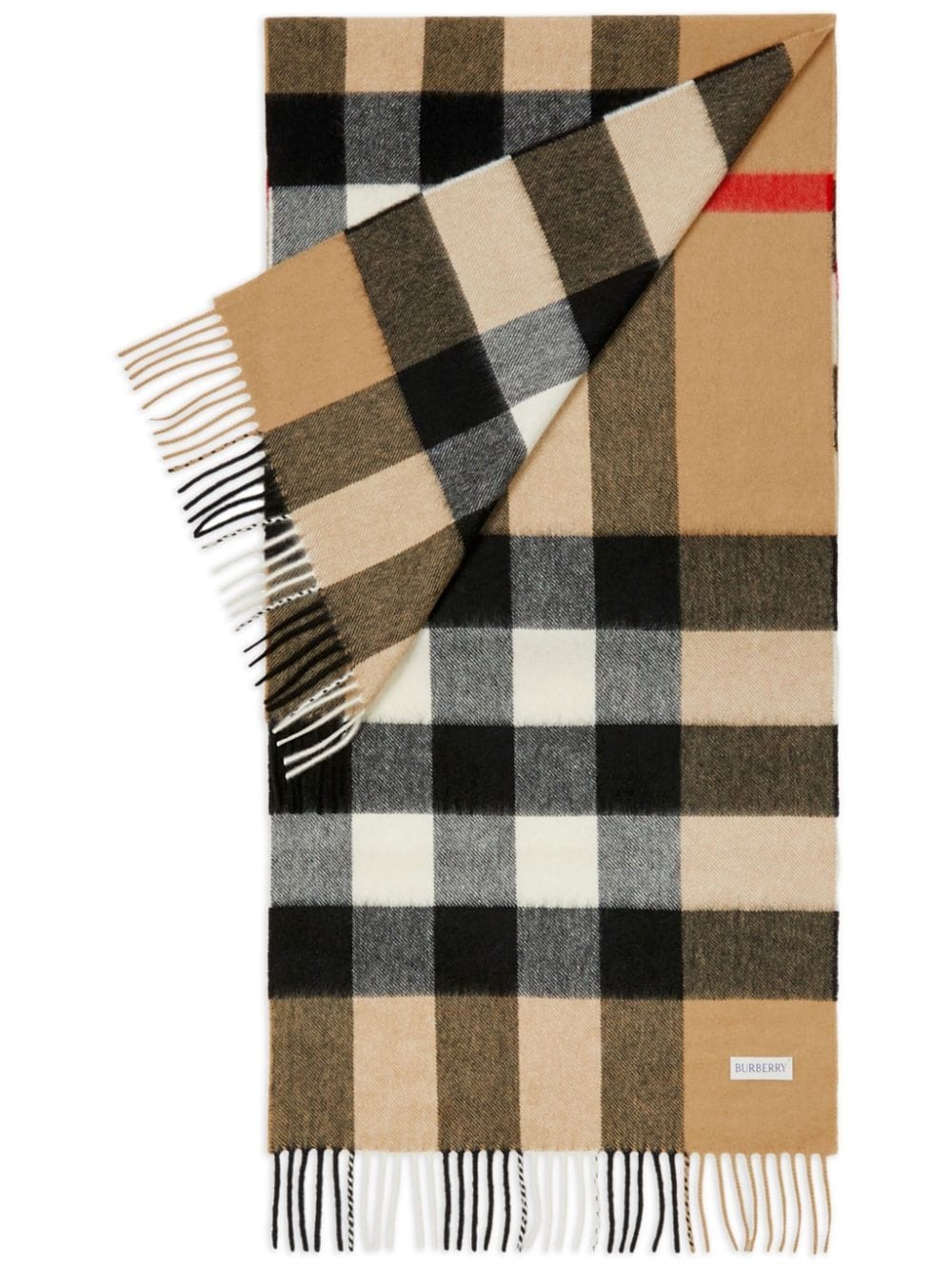 Vintage Check cashmere scarf - 1