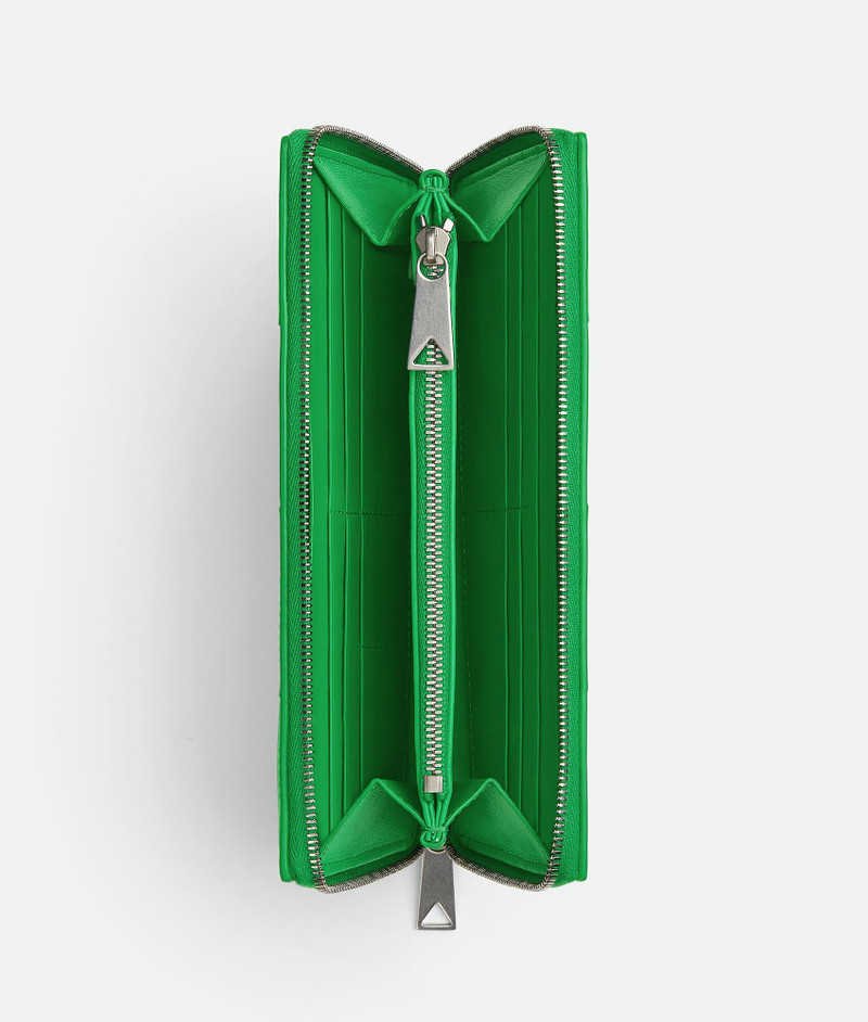 Bottega Veneta zip around wallet outlook