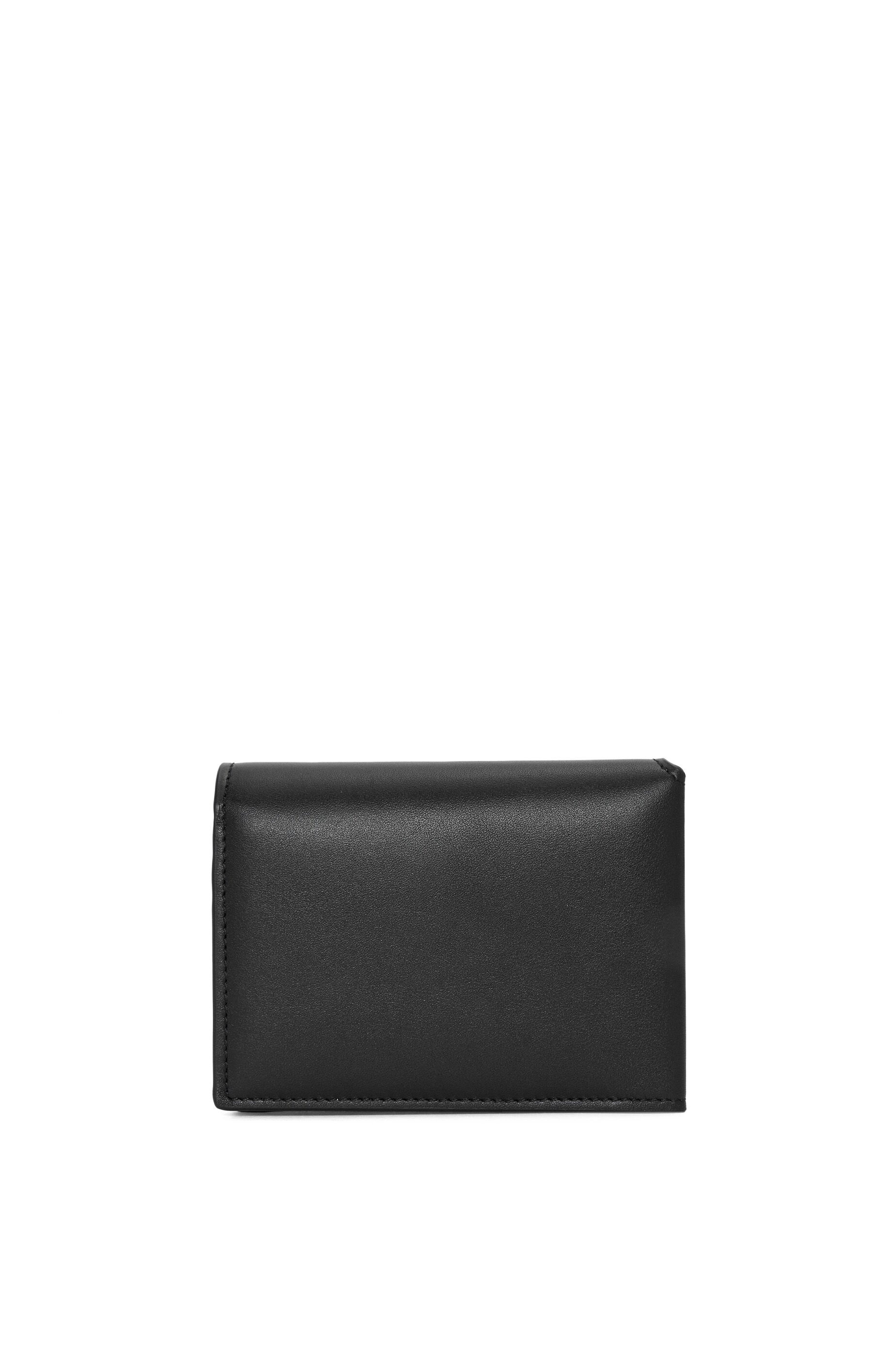 Folded wallet in shiny nappa calfskin - 4
