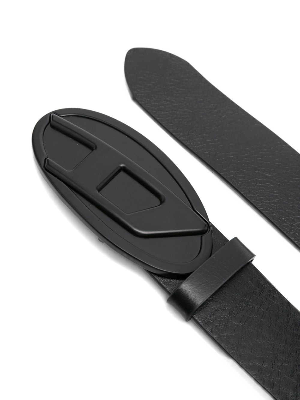 Oval D logo-plaque belt - 2