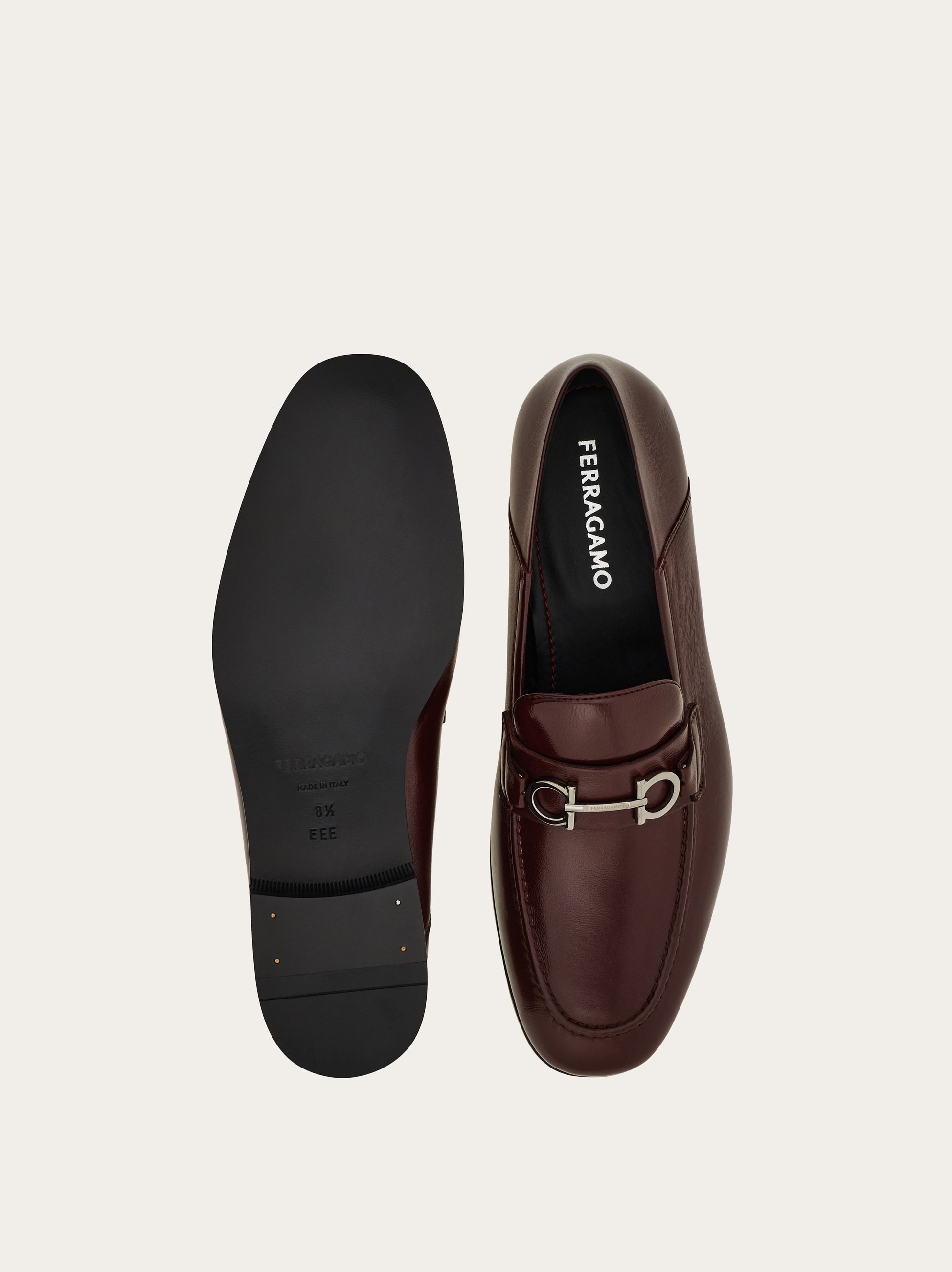 Hybrid loafer with Gancini ornament - 5