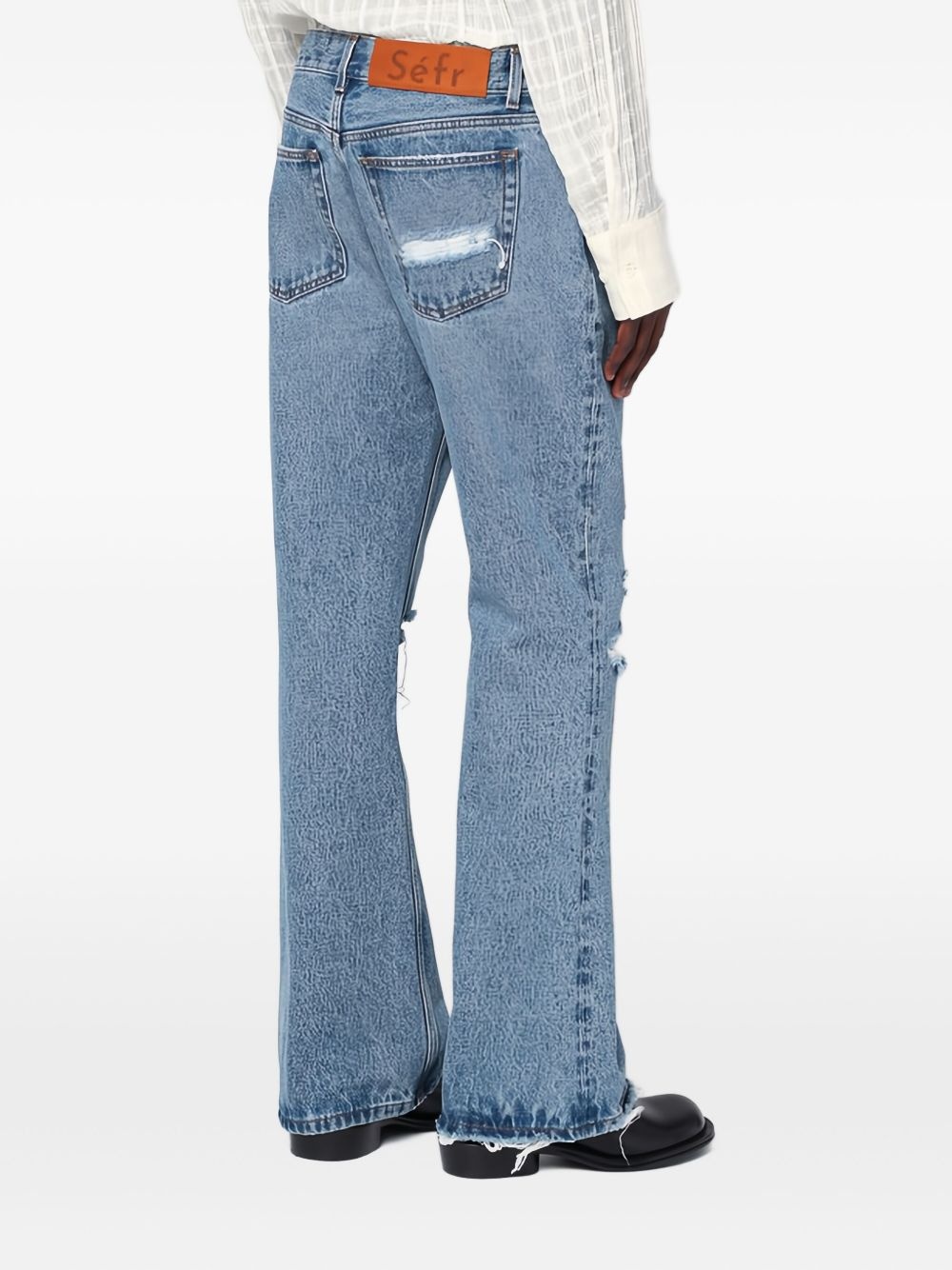 straight-leg jeans - 4