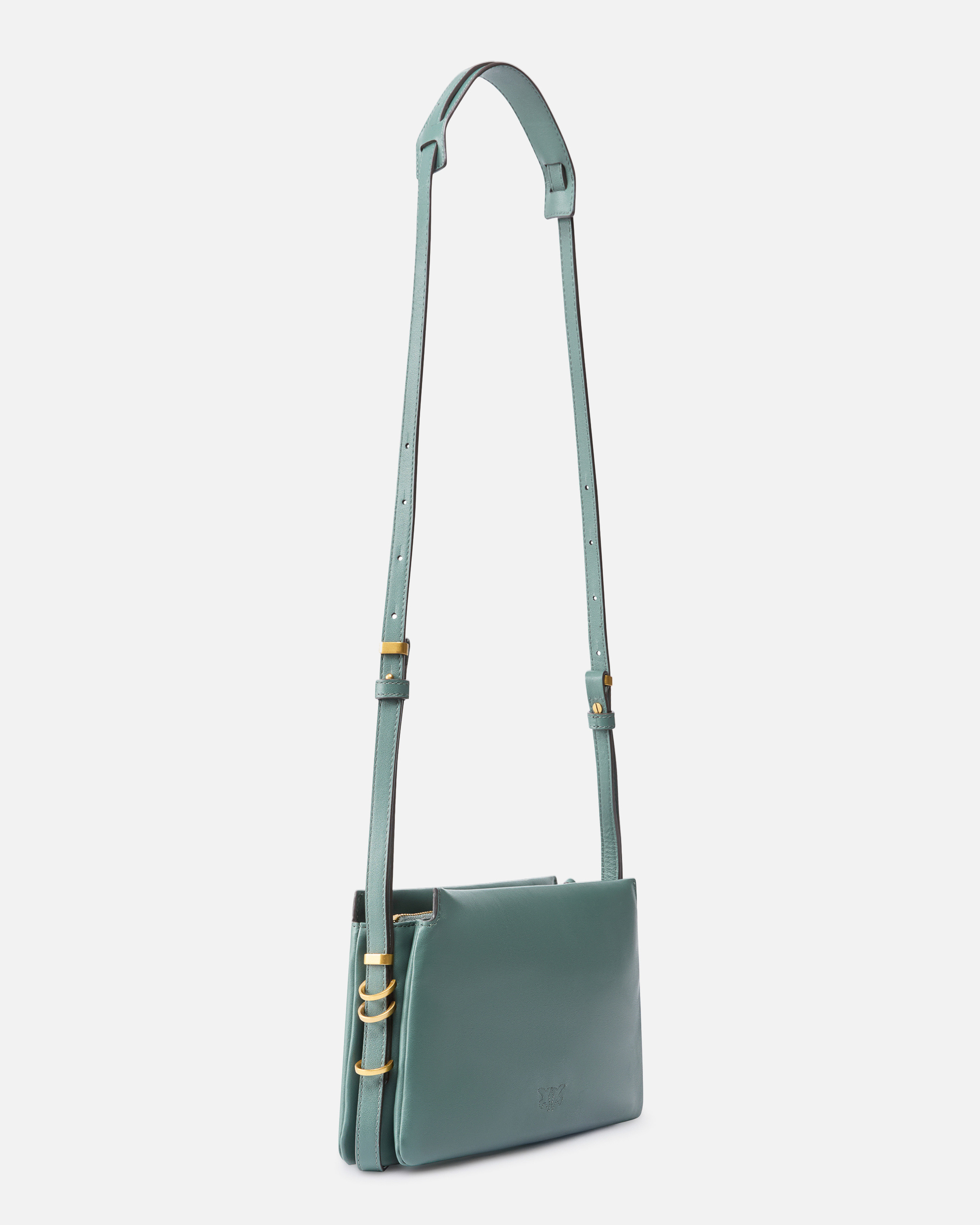 MINI BAG IN SOFT CALFSKIN WITH METALLIC DETAILS - 2