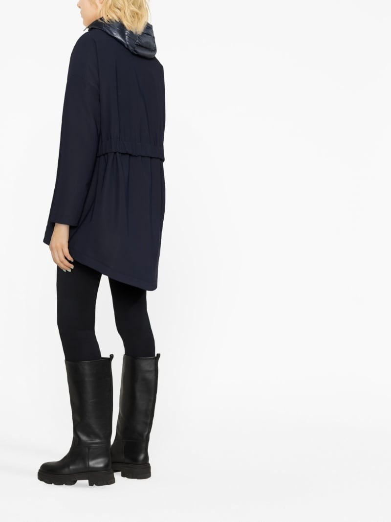 Laminar hooded parka coat - 4