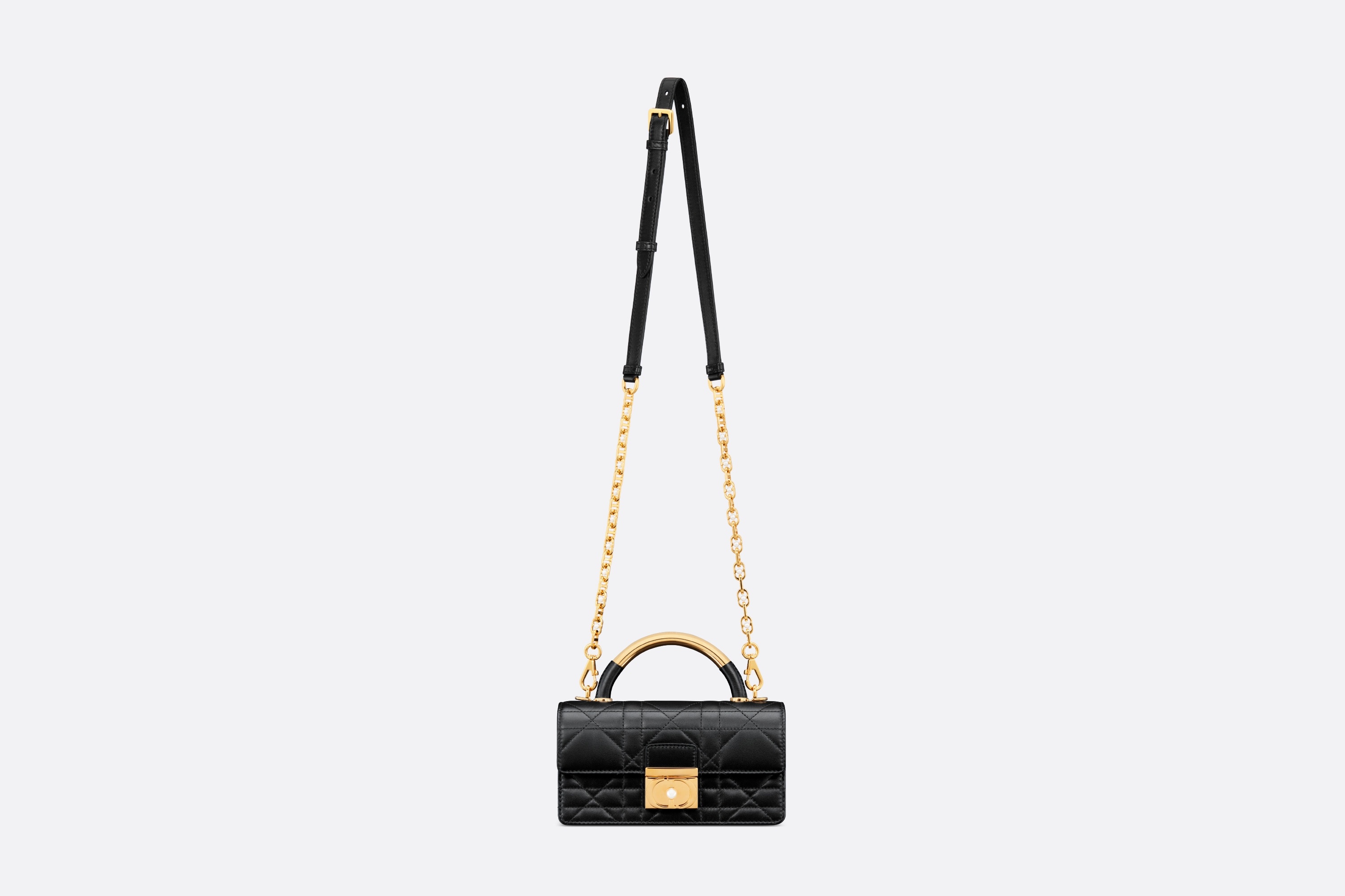 【ゴールドが上品に際立つ★】Dior Ange バッグ ミニ Dior Mini Dior Ange Bag M4401UNMZ_M030 – BORDER-GARA