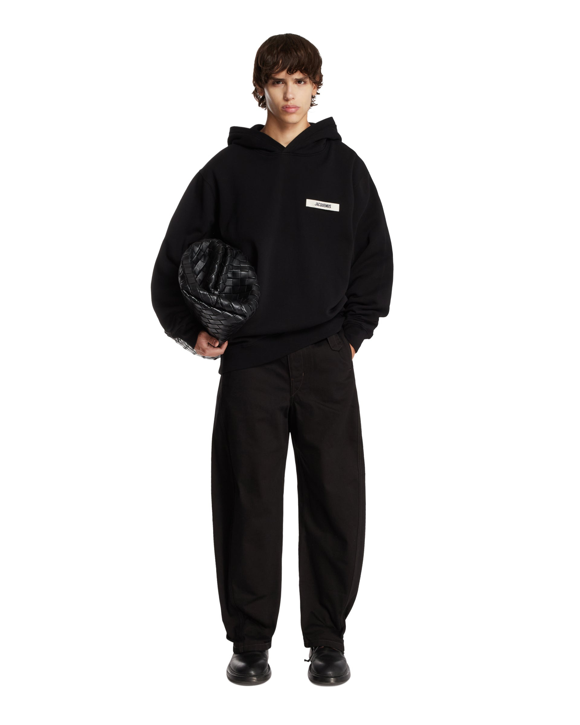Black Le Hoodie Gros Grain - 2