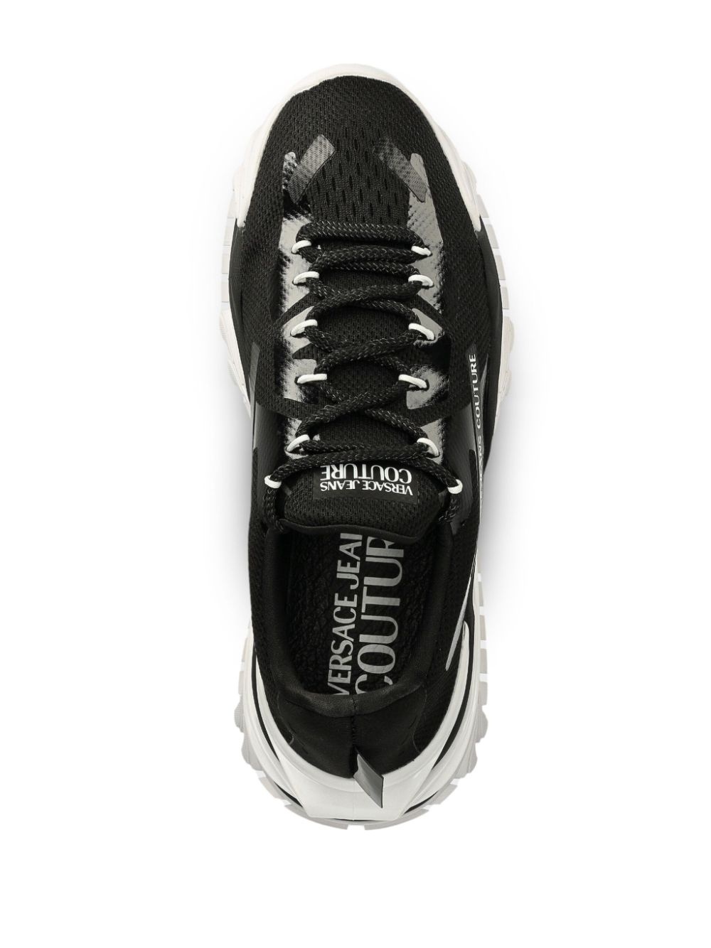 logo-print trainers - 4