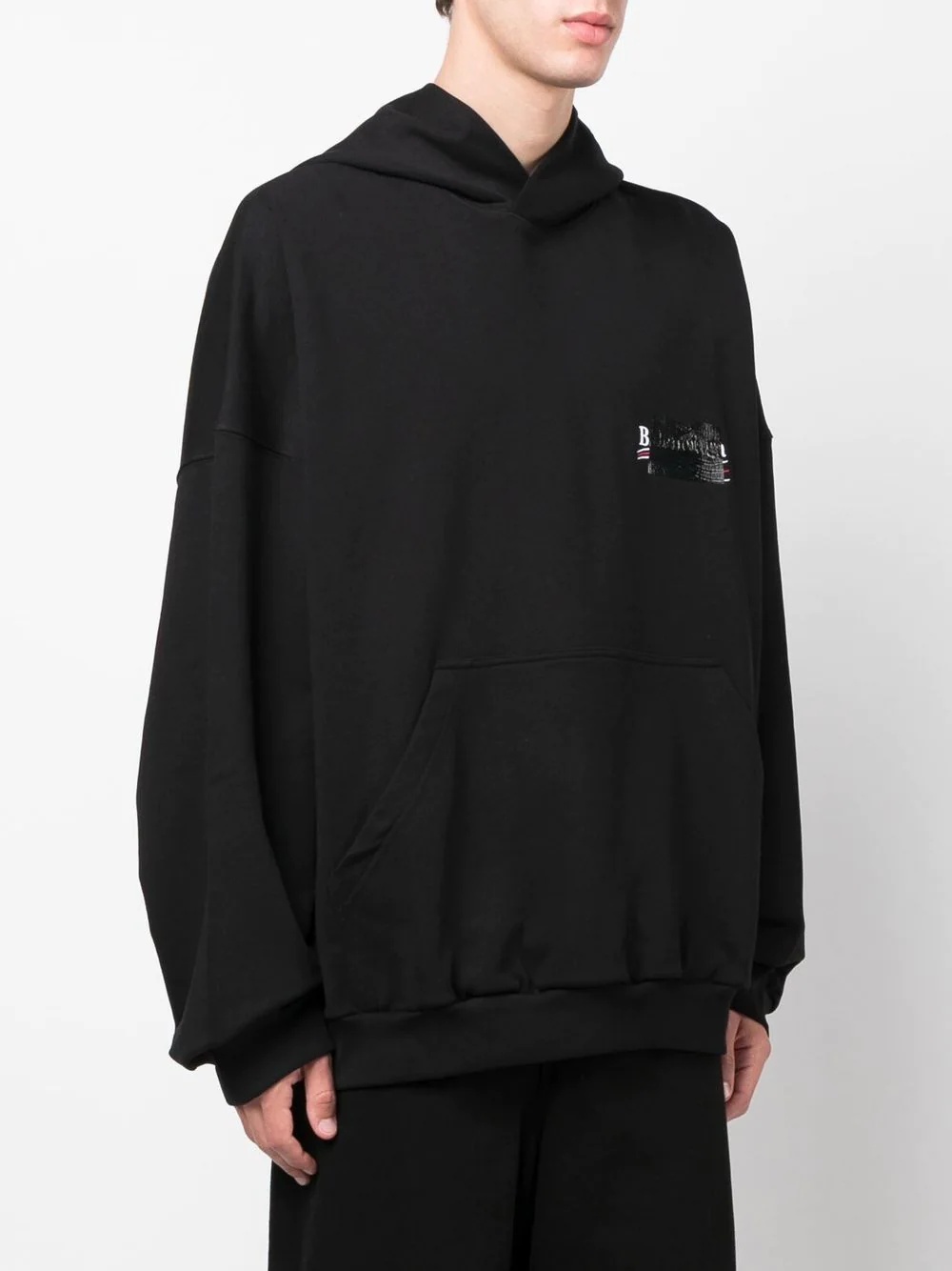 logo-print hoodie - 4