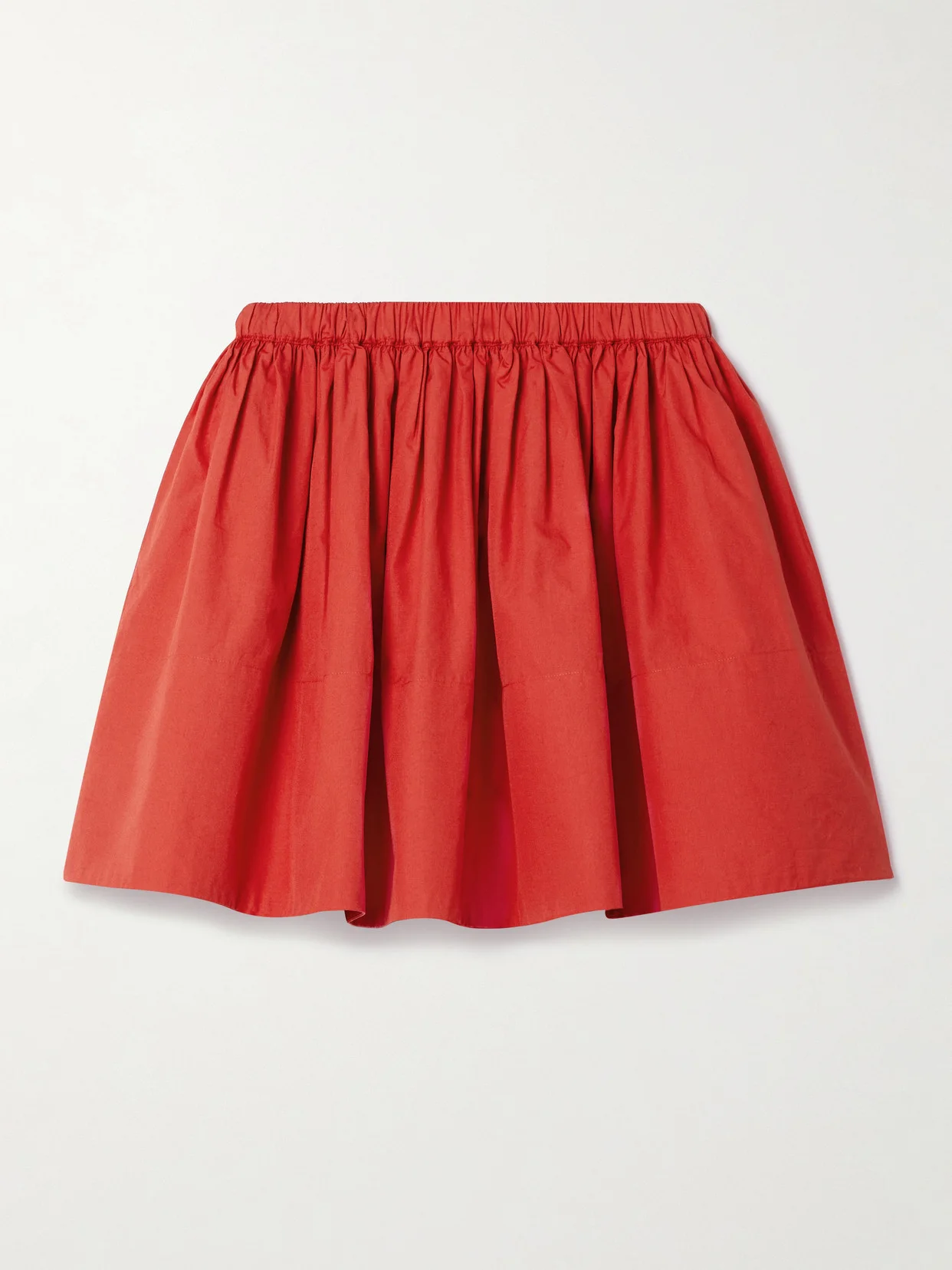 Foosta Cotton-poplin Mini Skirt - 1