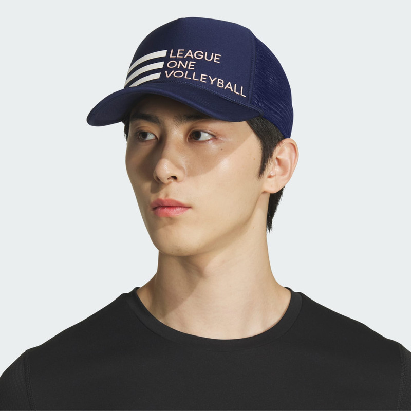 Unisex LOVB 3-Stripe Trucker 4