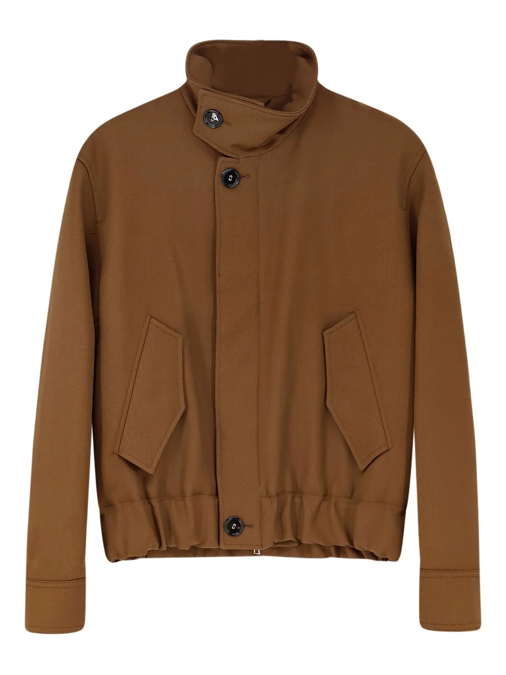 flap-pocket bomber jacket - 1