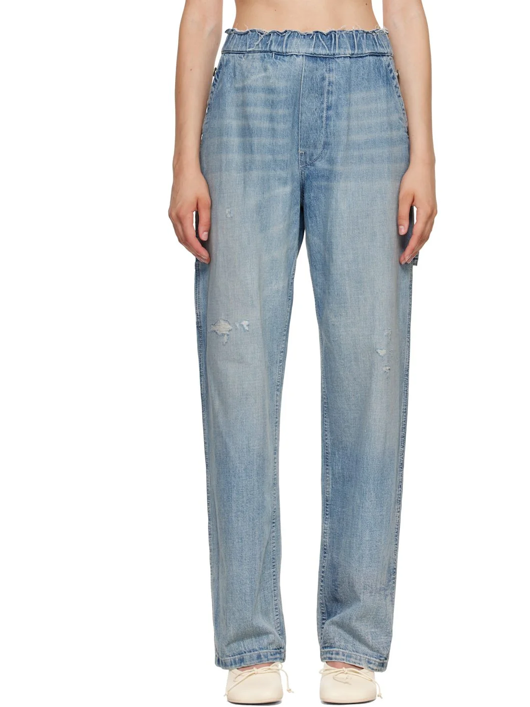 Blue Overall Jeans - 1
