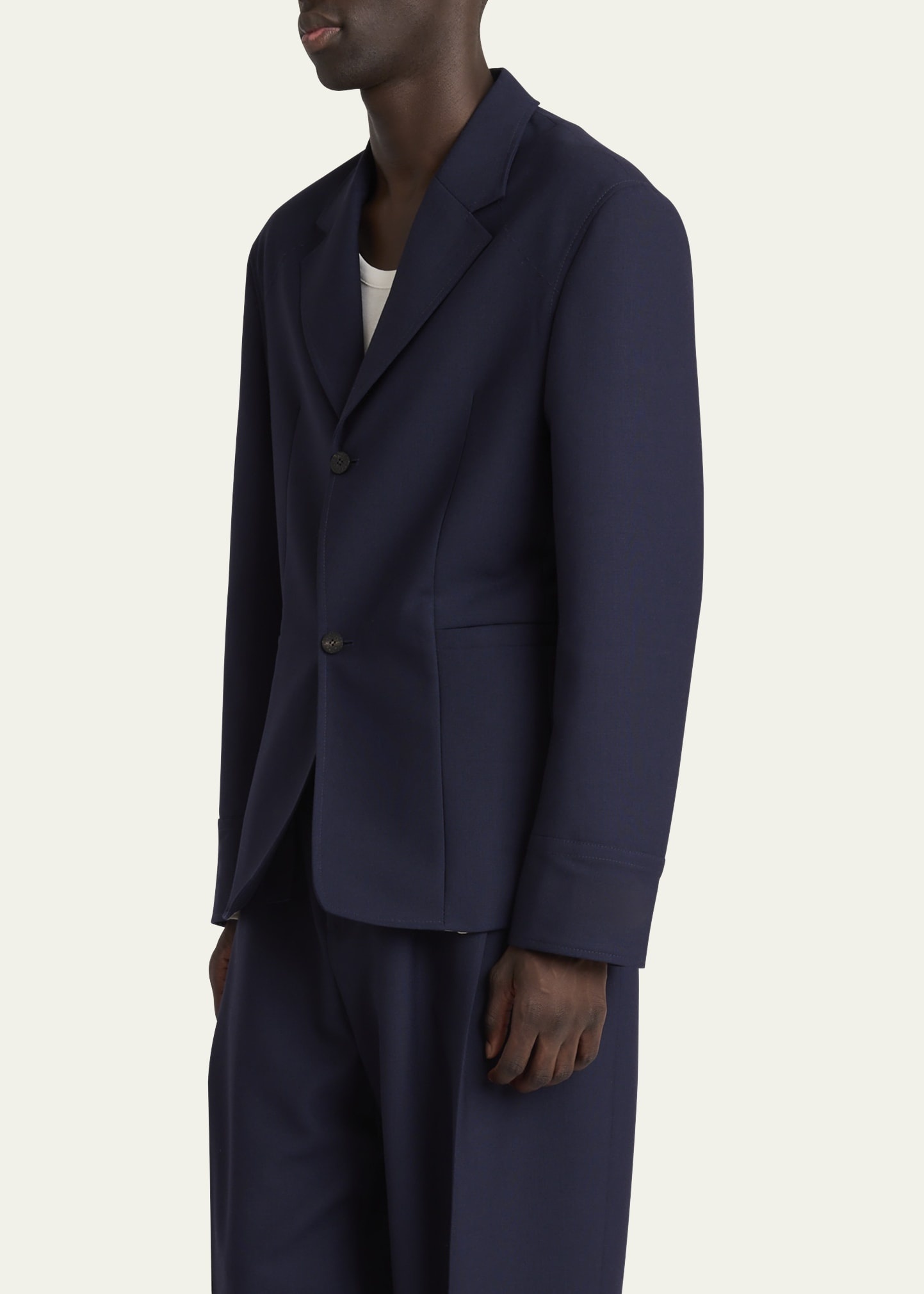 Men's Wool Canvas Sport Coat - 4