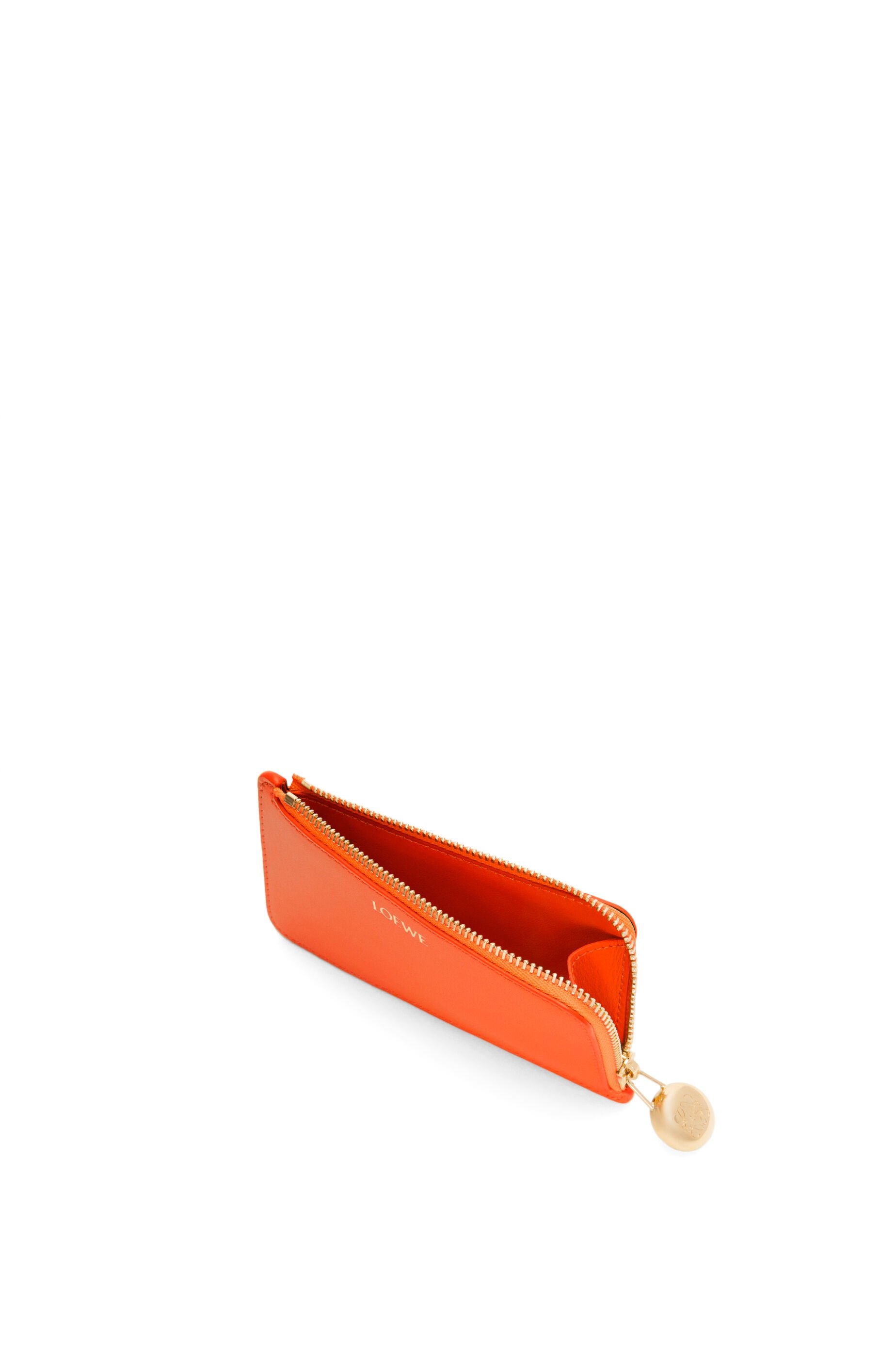 Pebble coin cardholder in shiny nappa calfskin - 2