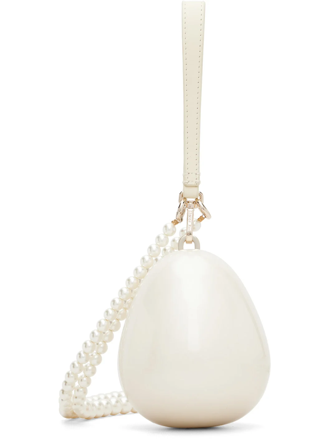 Off-White Pearl Egg Bag - 1
