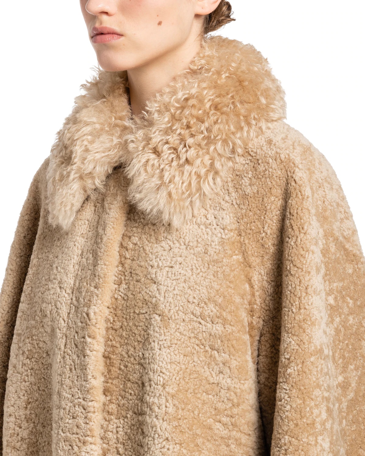 Shearling fur coat - 5