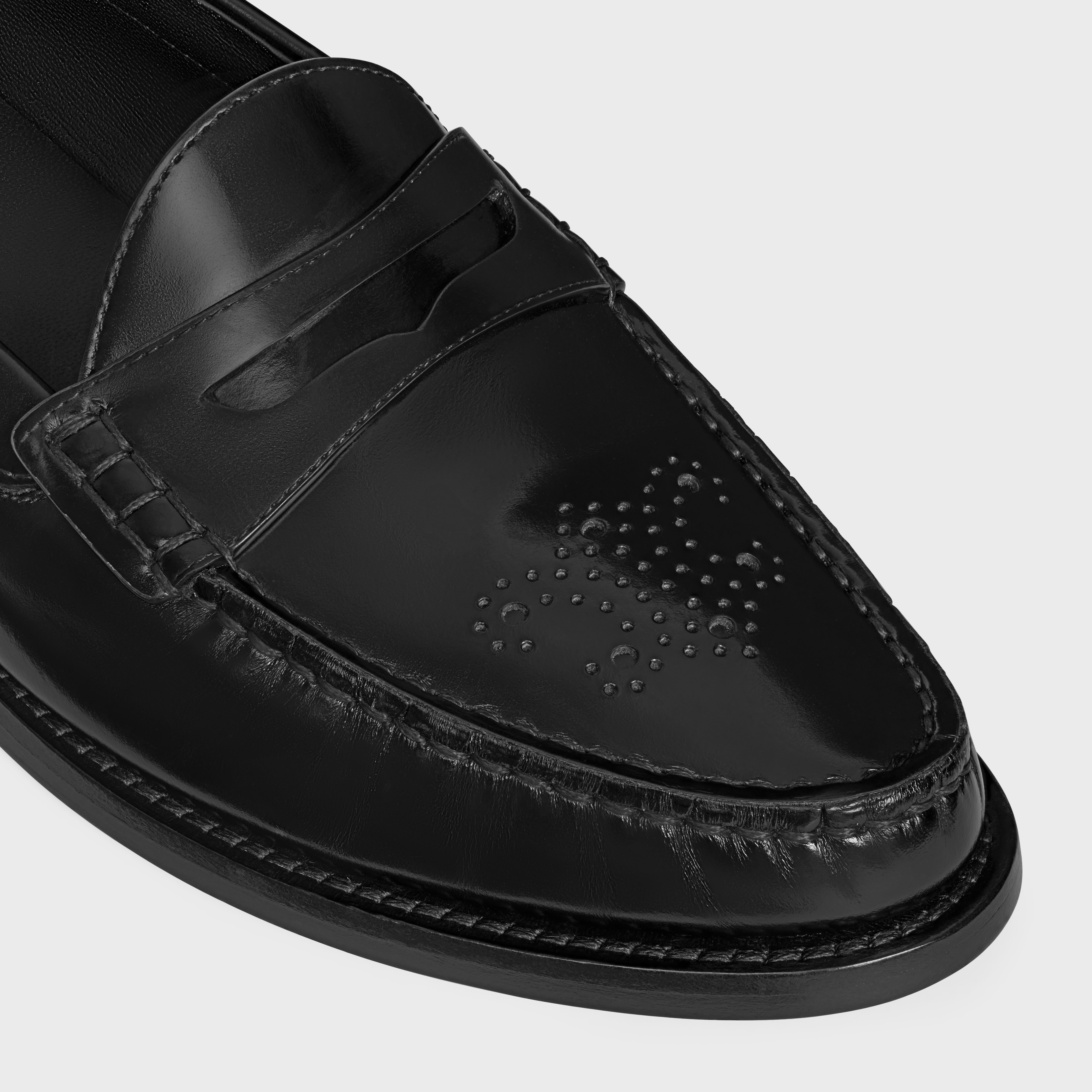CELINE VIVIENNE LOAFER  IN POLISHED BULL - 4