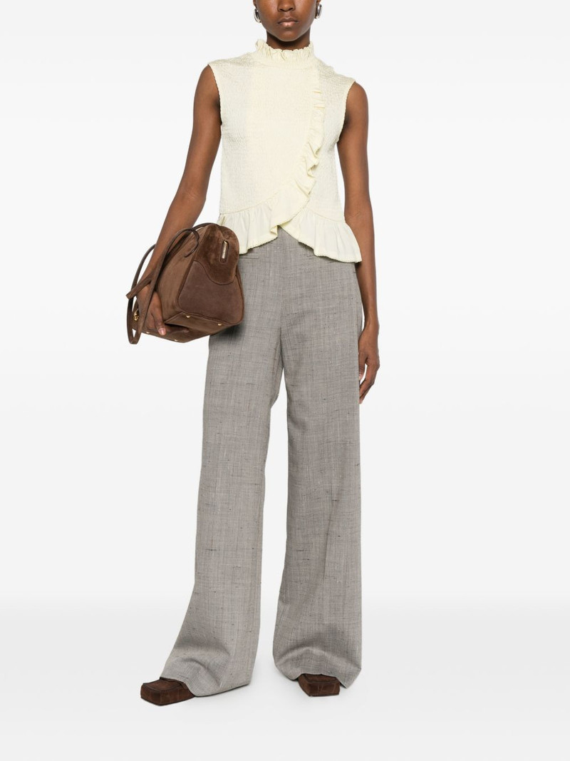 Sandro mock-neck blouse outlook