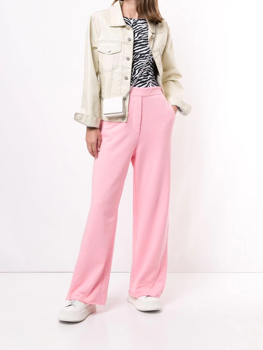 wide-leg relaxed trousers - 2