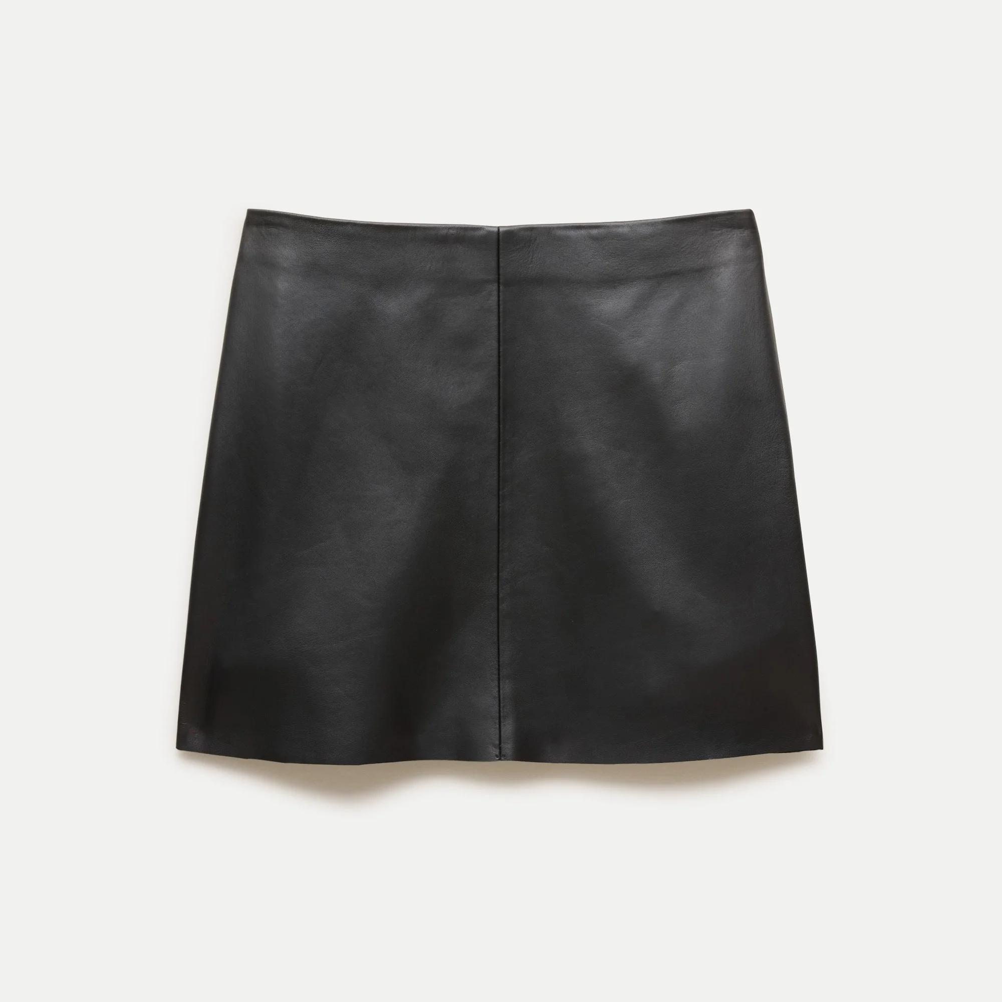 Fairfax mini skirt in leather - 1